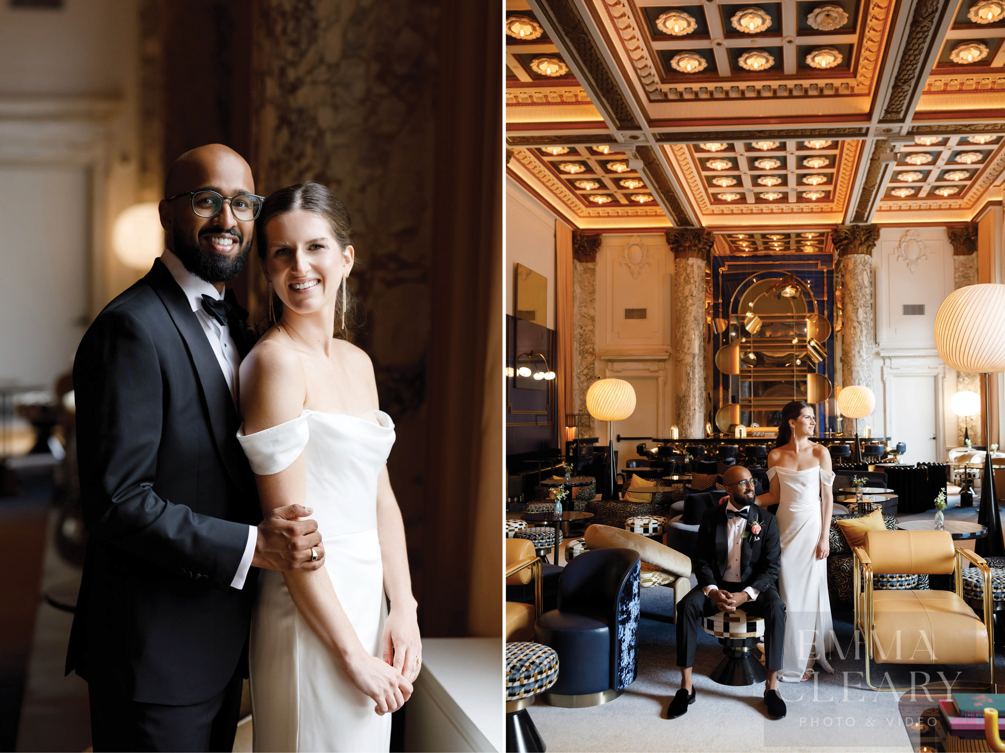 The bride and the groom photo