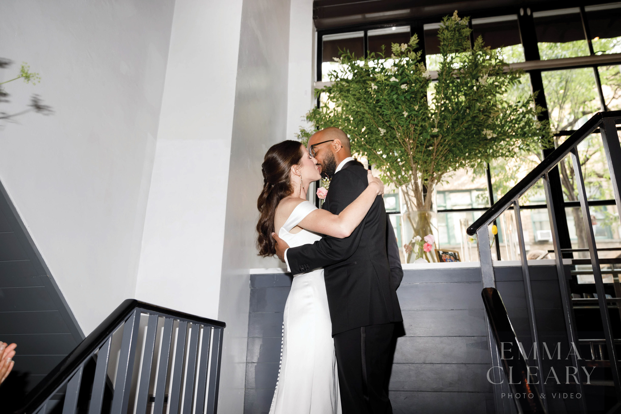 Wedding kiss