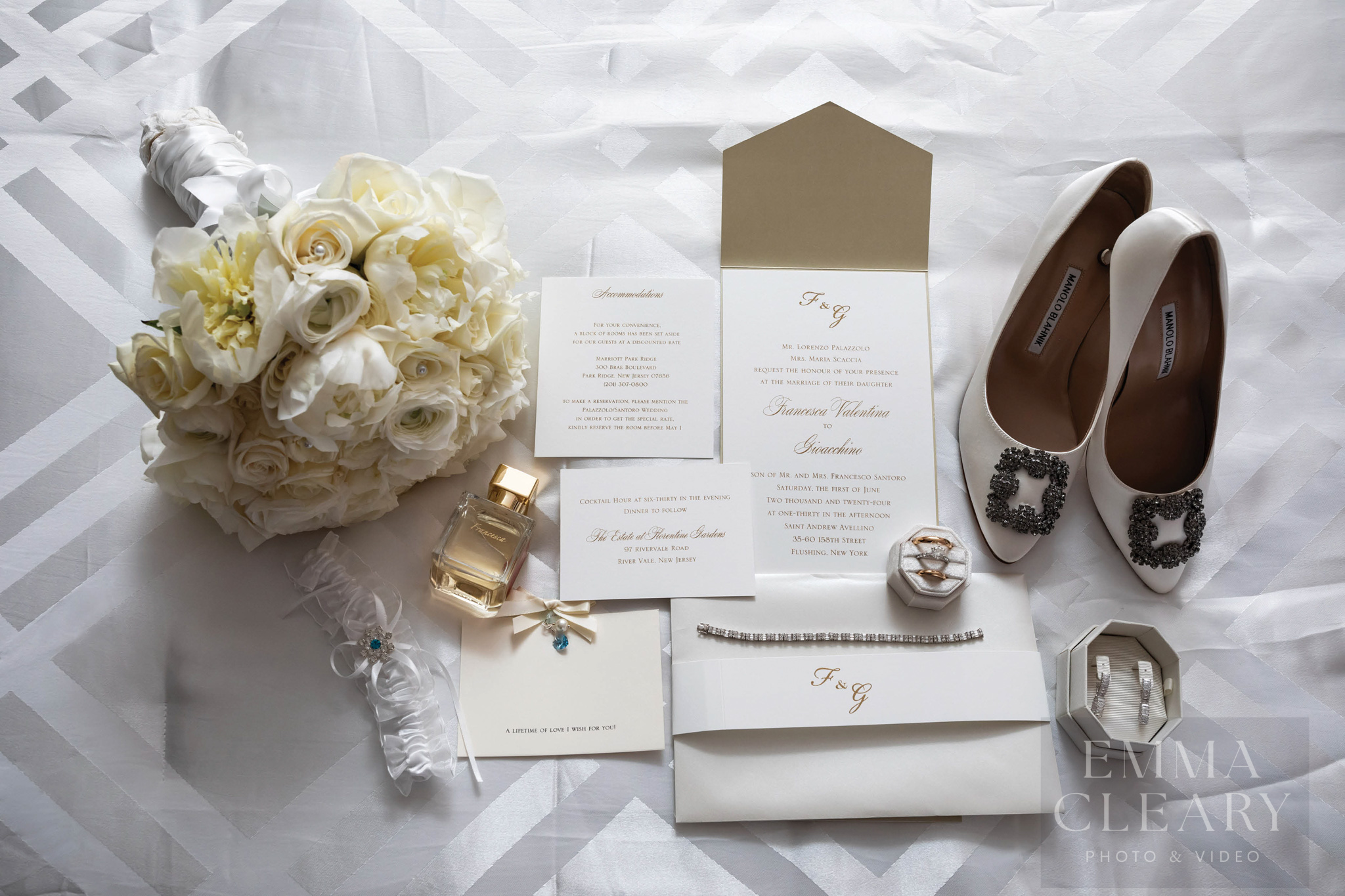 Wedding details photo