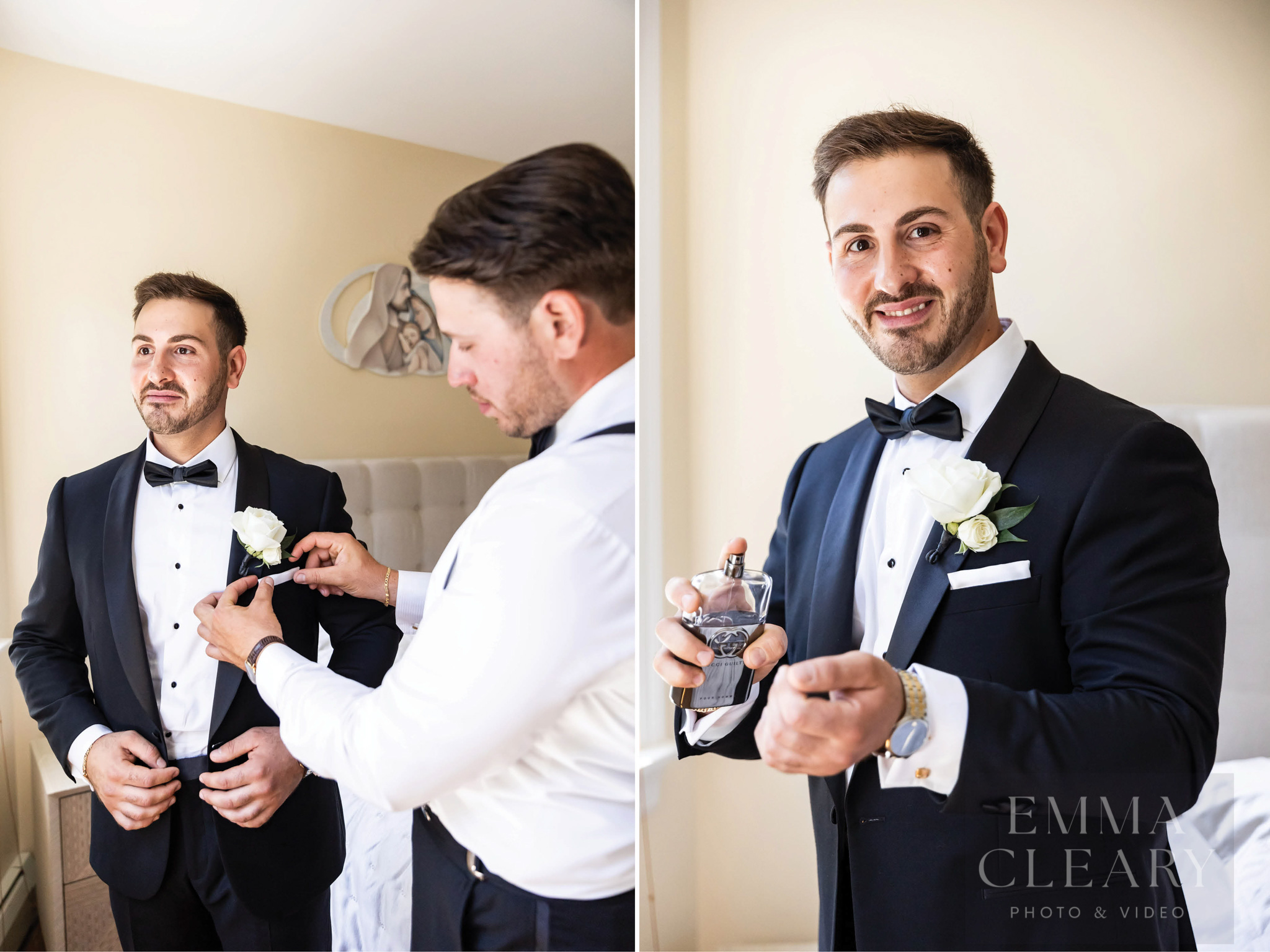 Portait of the groom