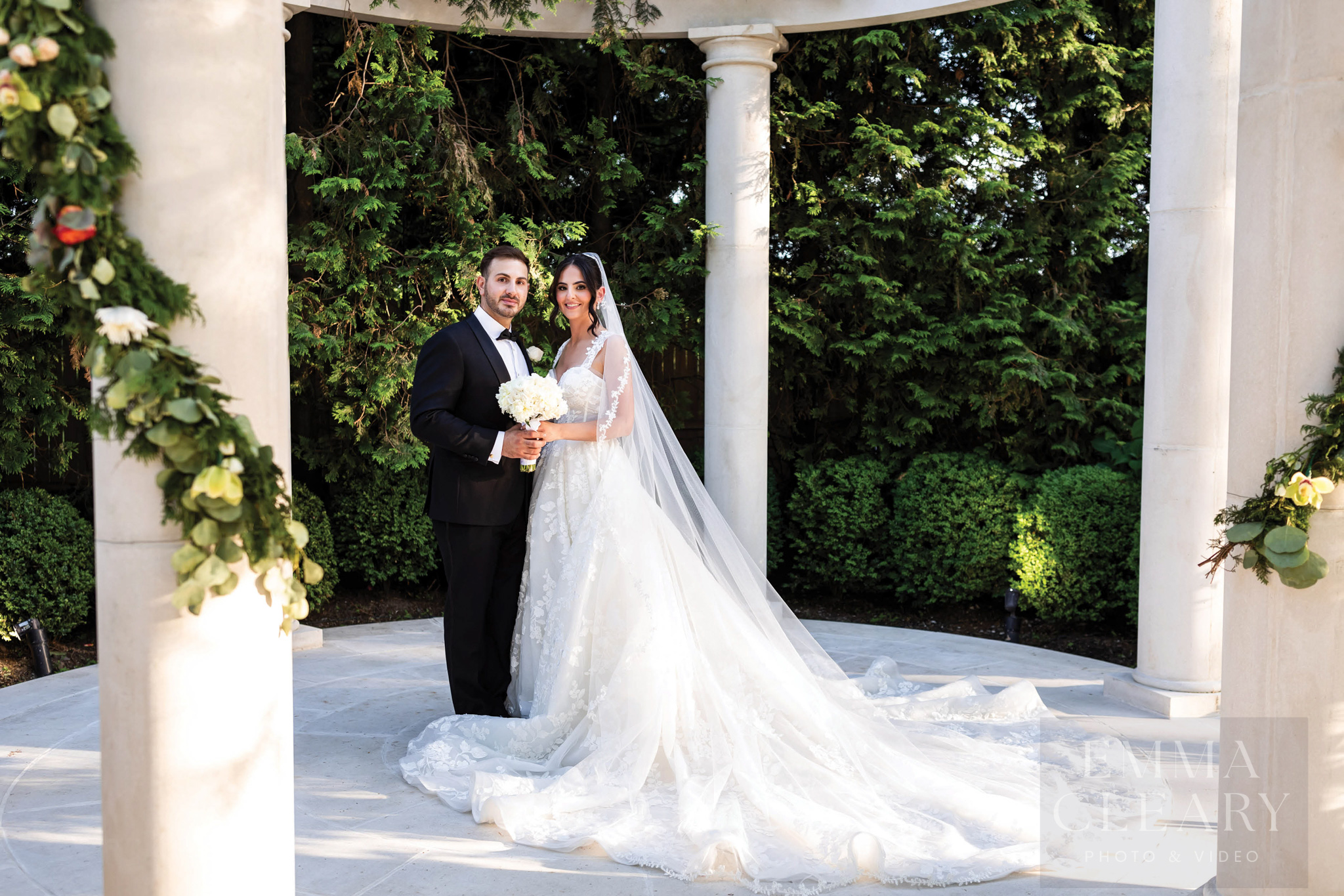The bride and the groom photo