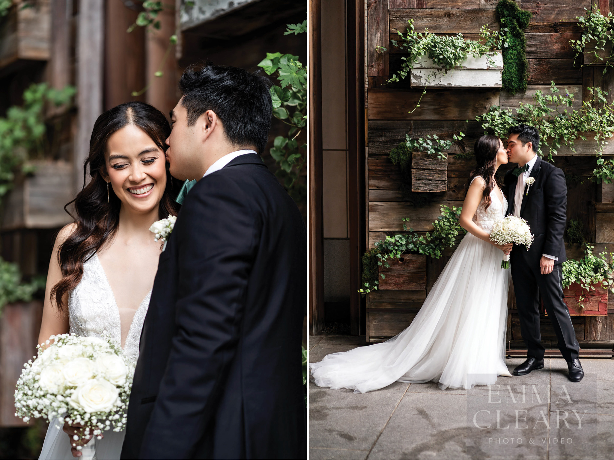 Wedding kiss