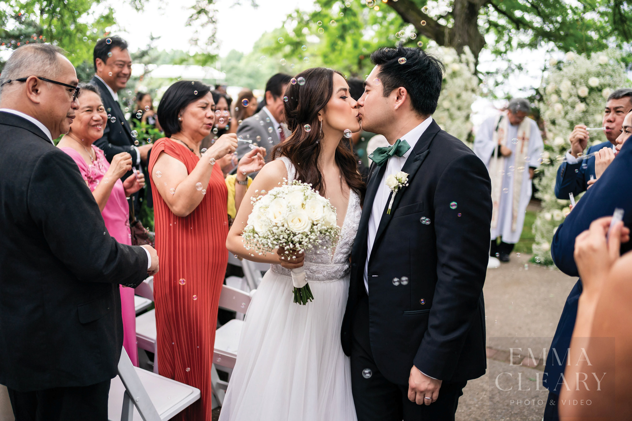 Wedding kiss
