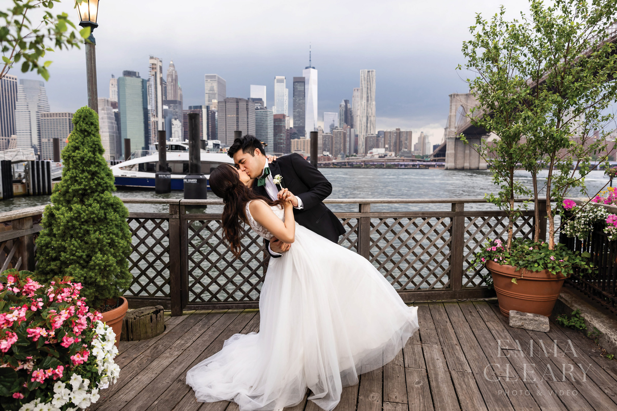 Wedding kiss