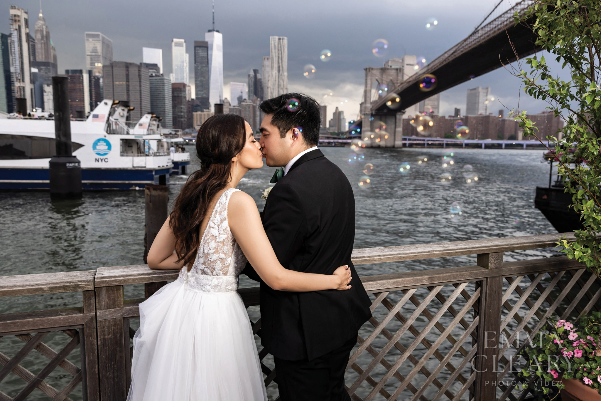 Wedding kiss