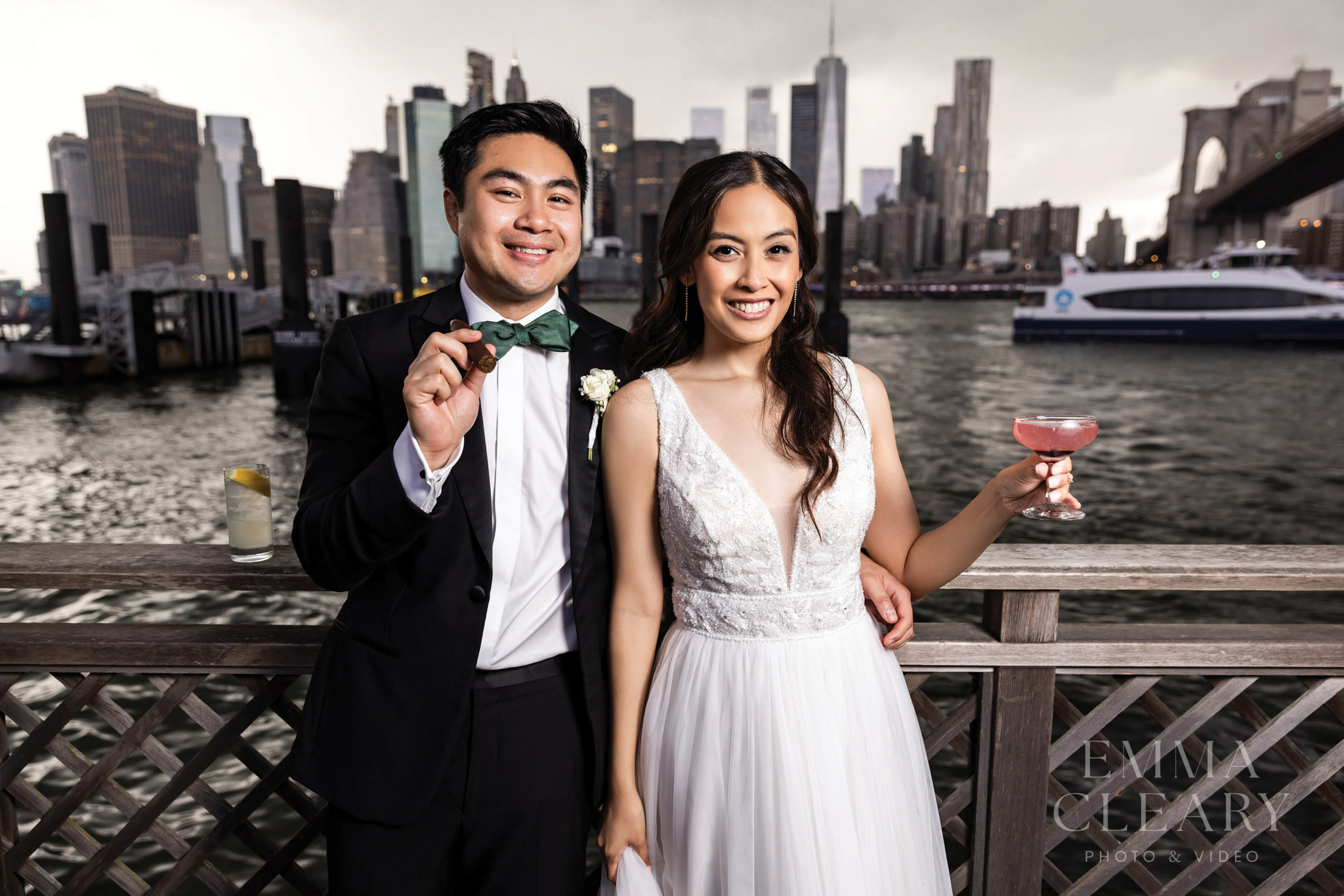 Cityview wedding photo