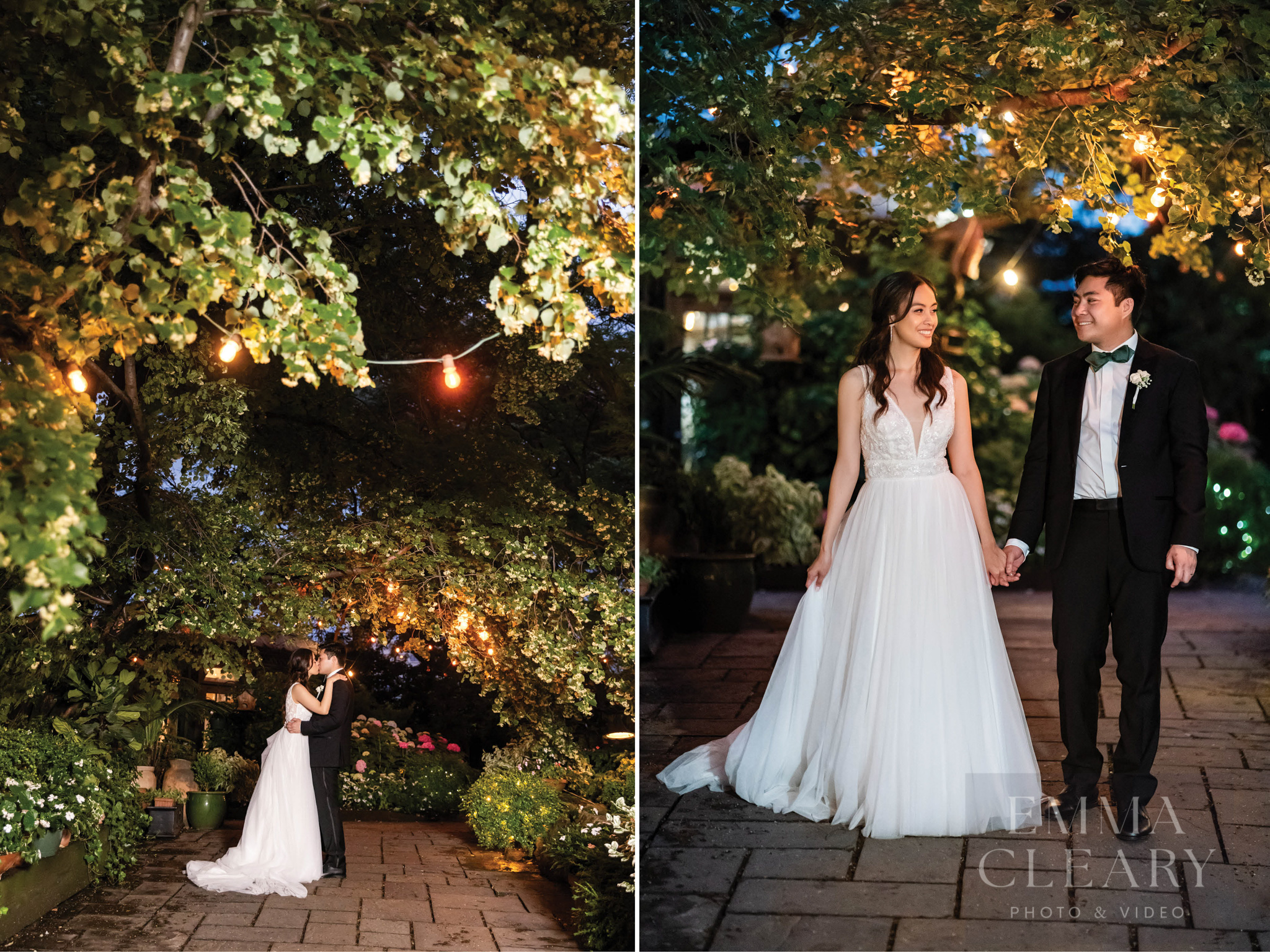 Evening portrait of a couple
