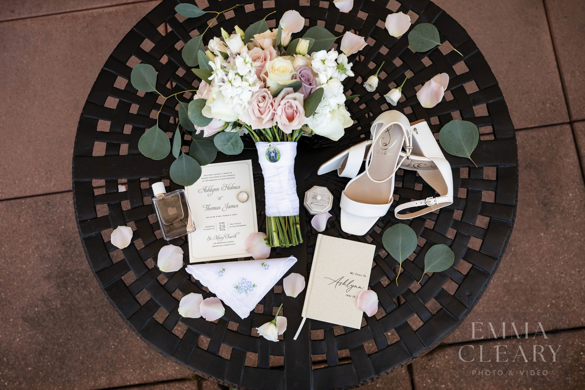 Wedding details photo