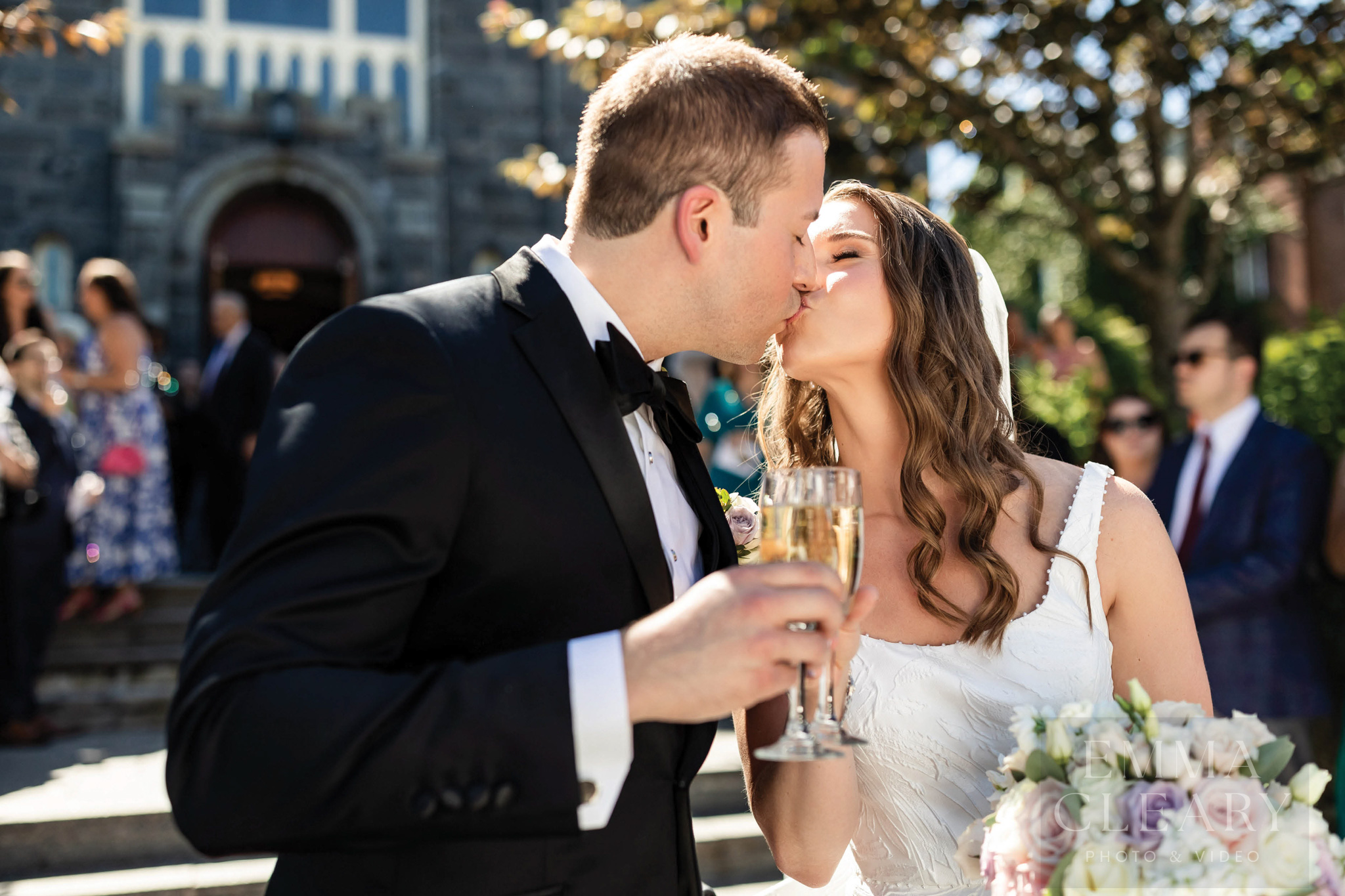 Wedding kiss