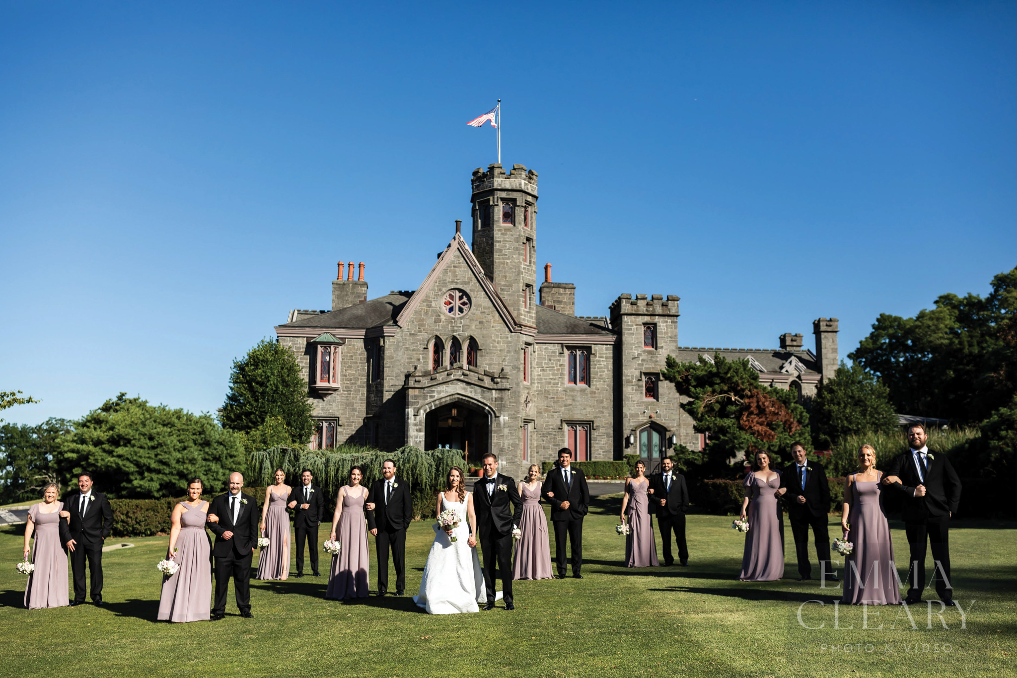 Group wedding portrait
