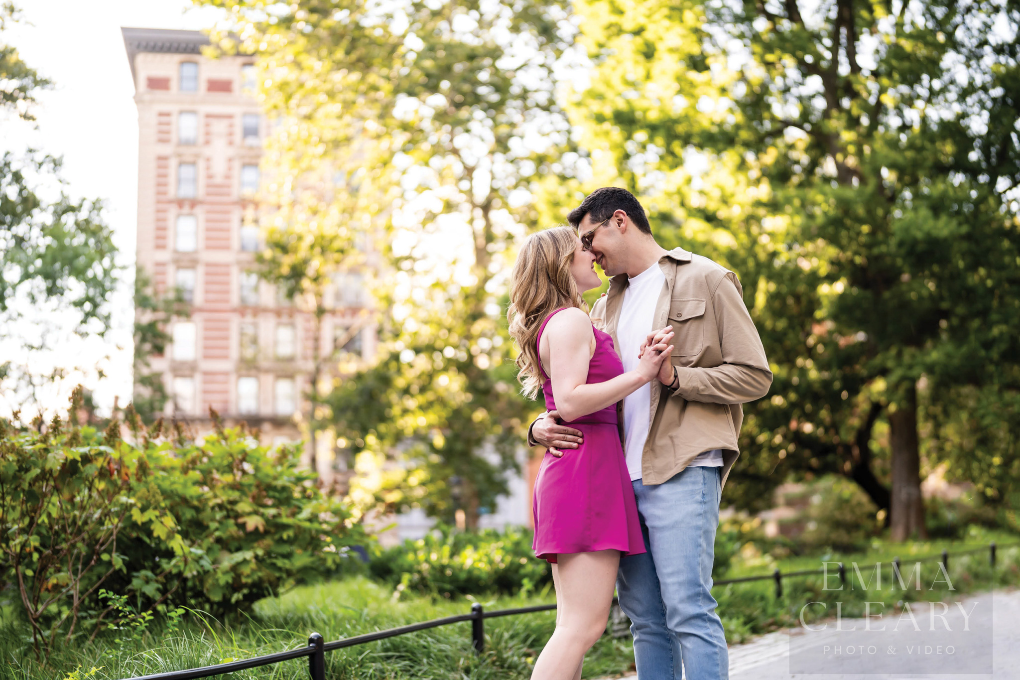 Photo of a couple outdoors