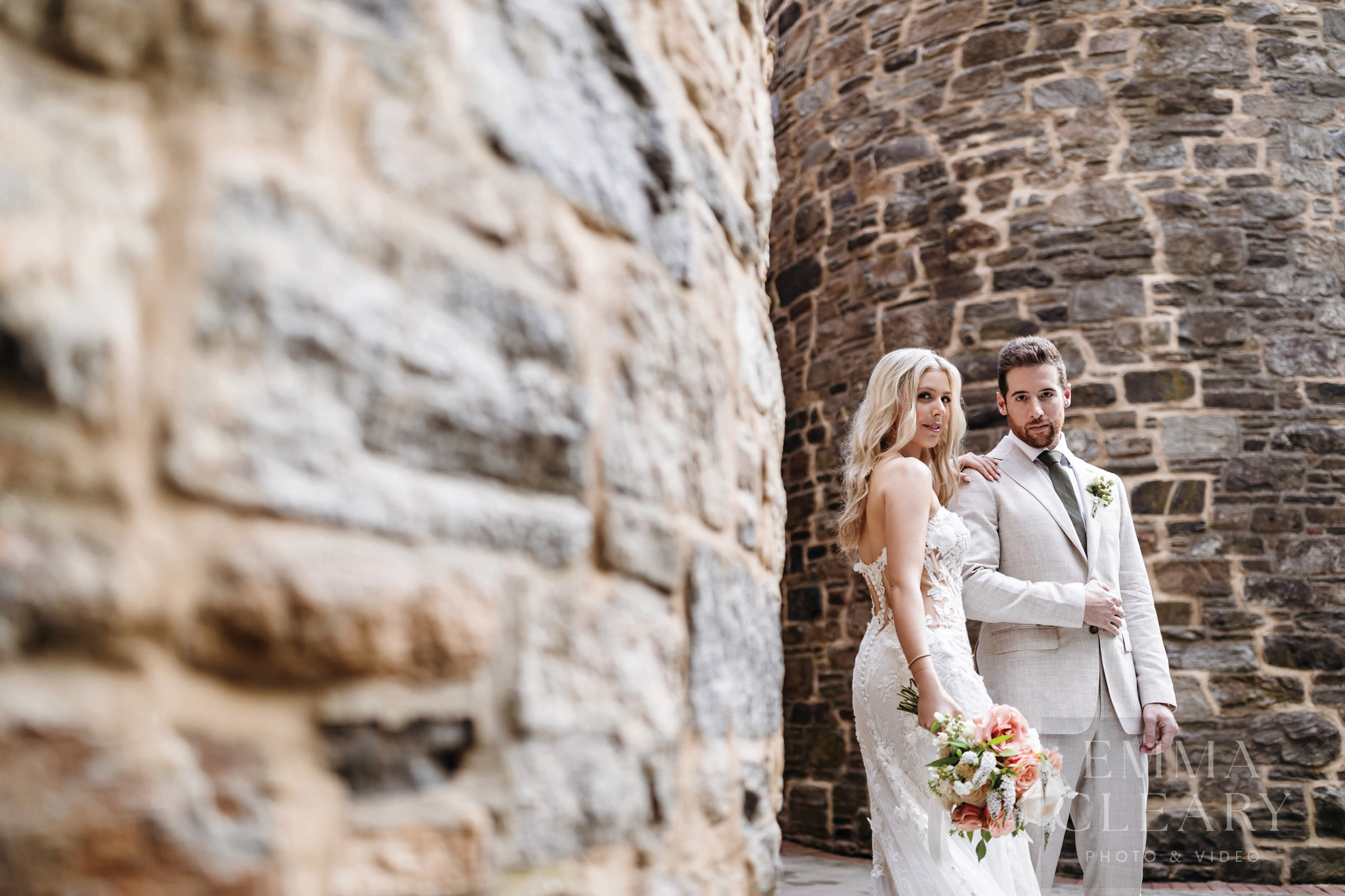 The bride and the groom photo