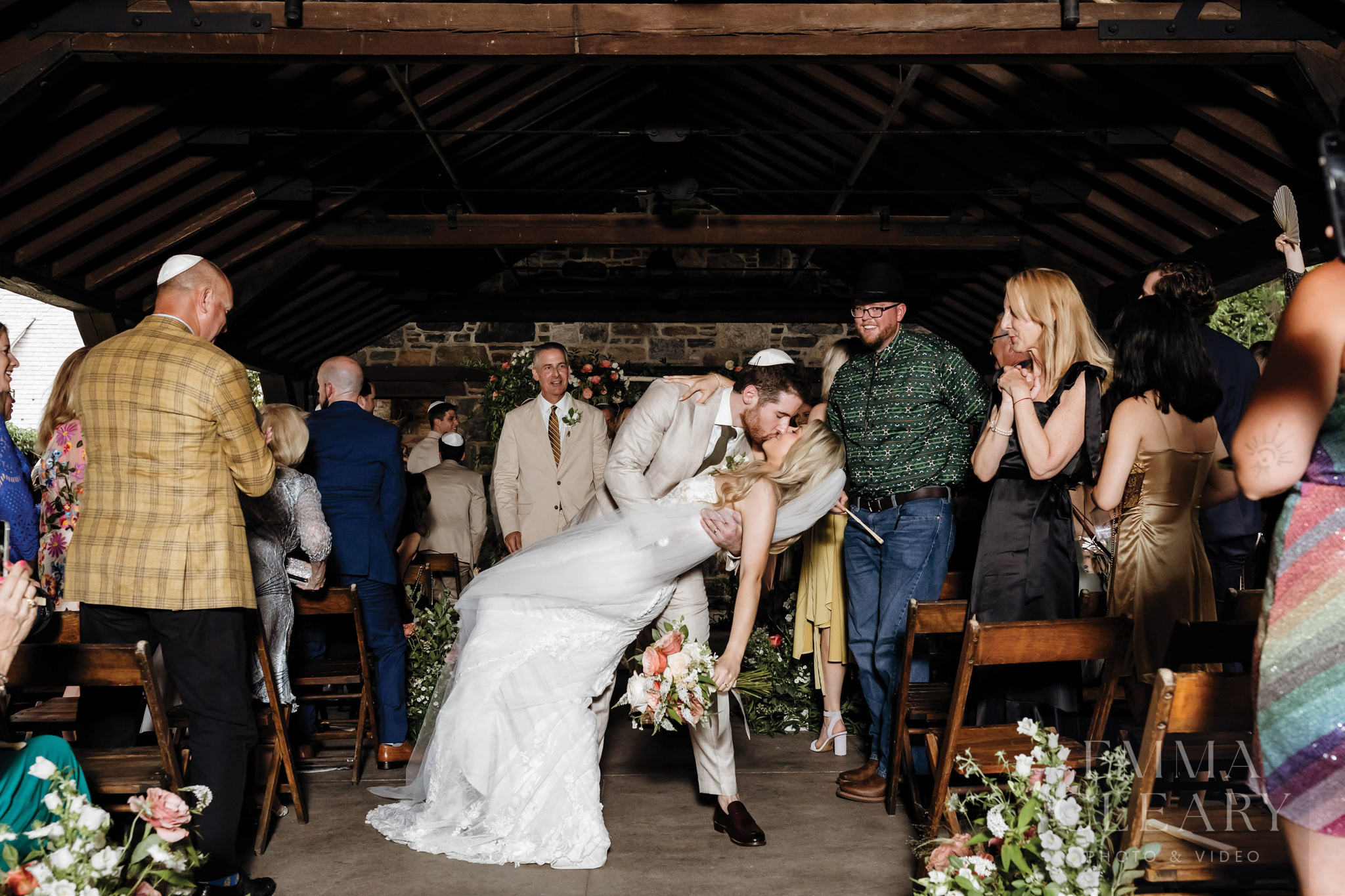 Wedding kiss
