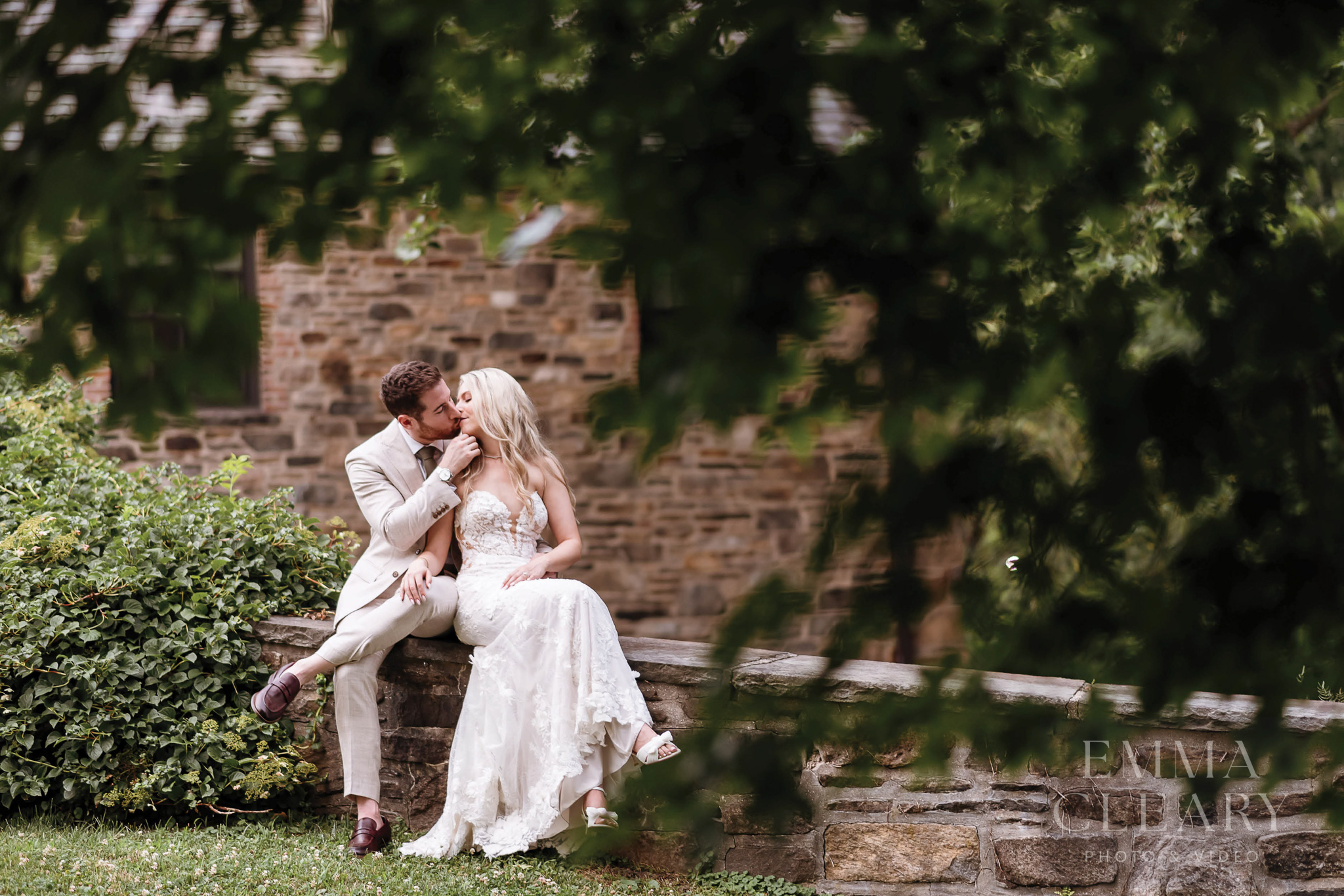 Wedding kiss