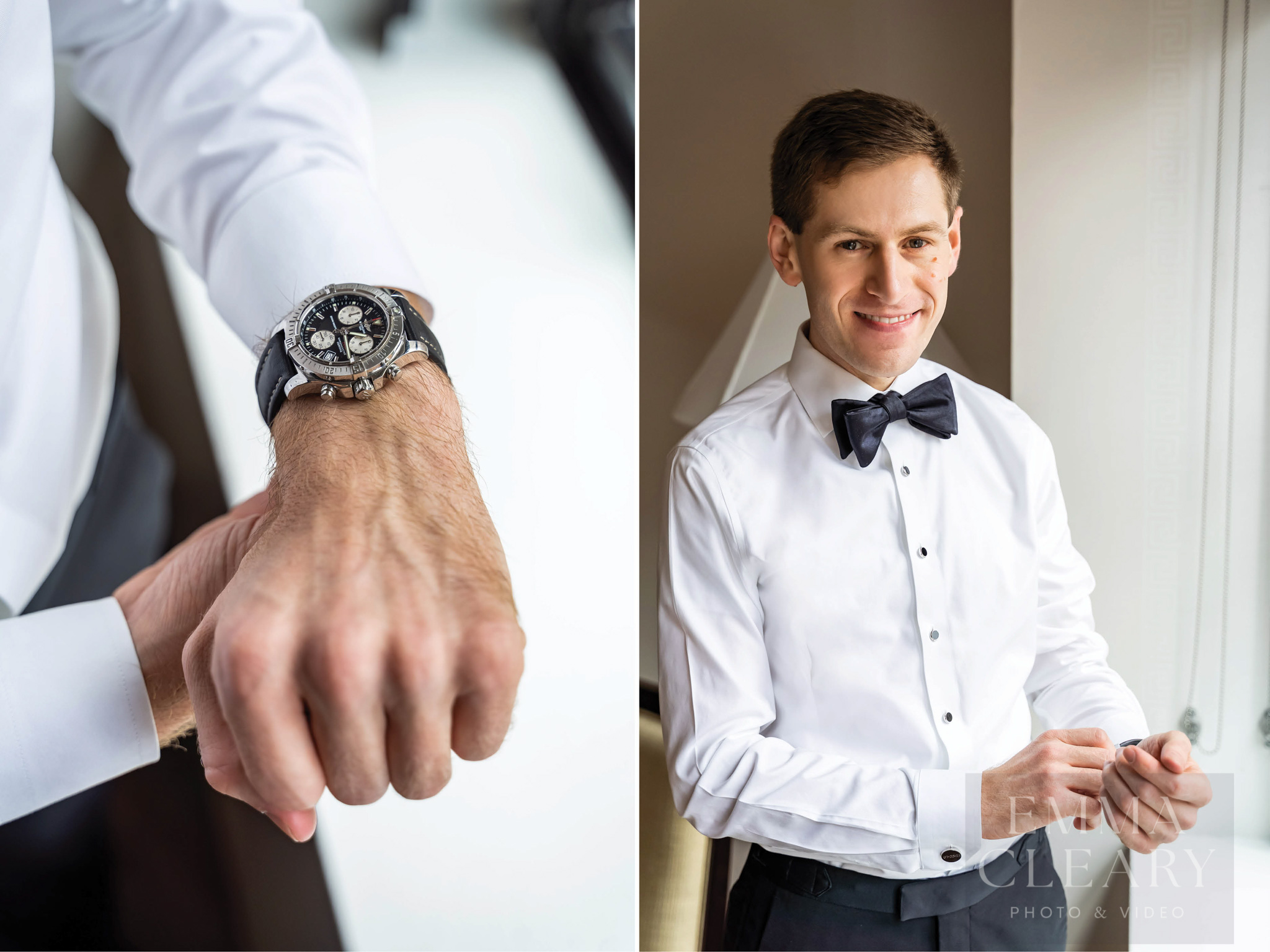The groom and the watch