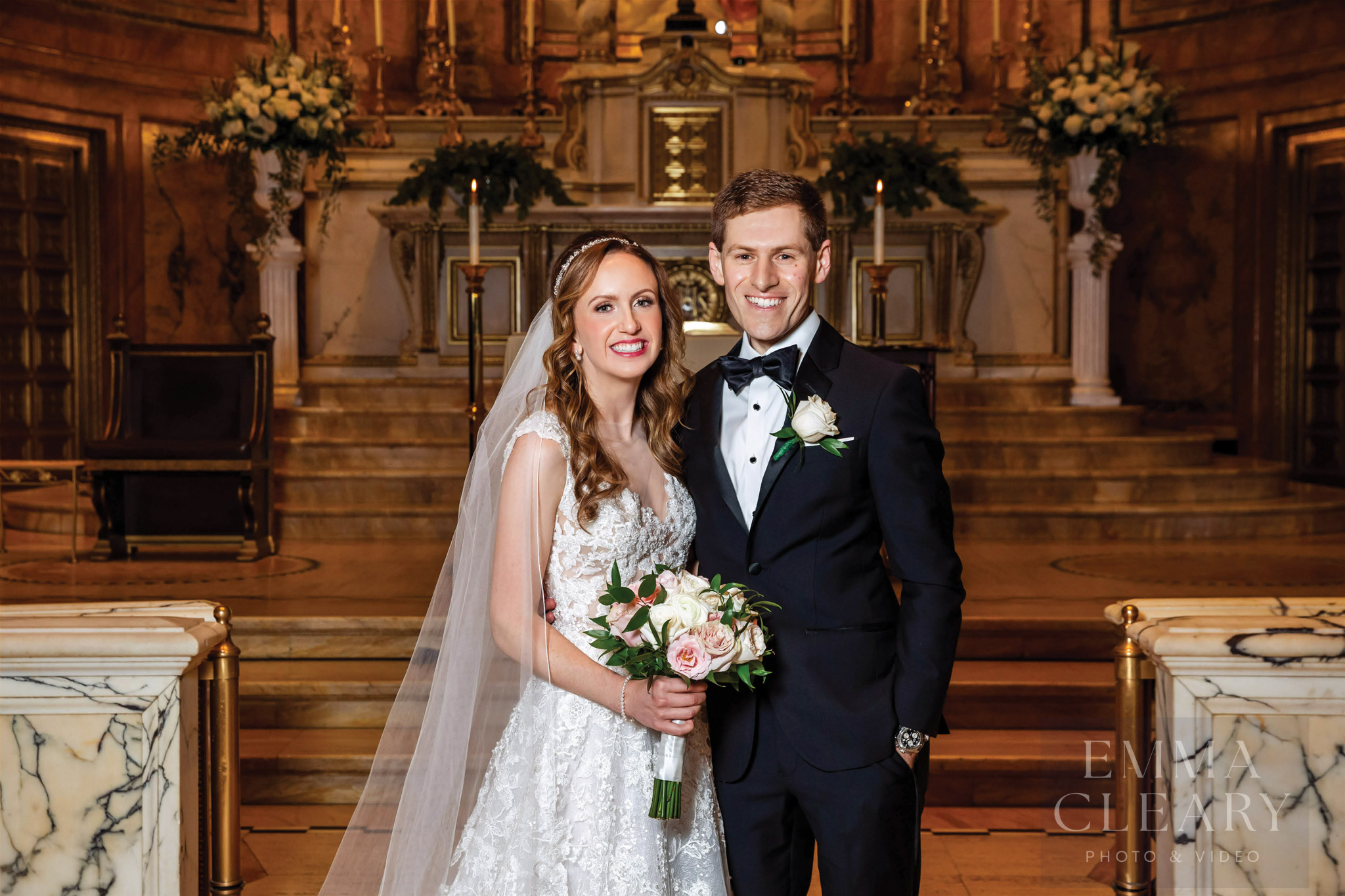 The bride and the groom photo