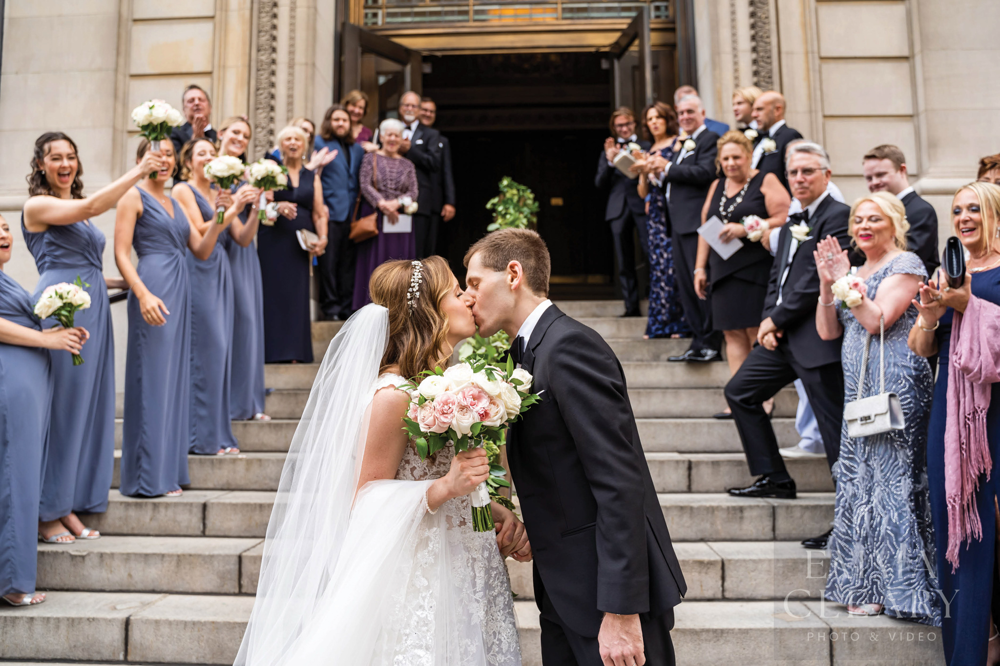 Wedding kiss