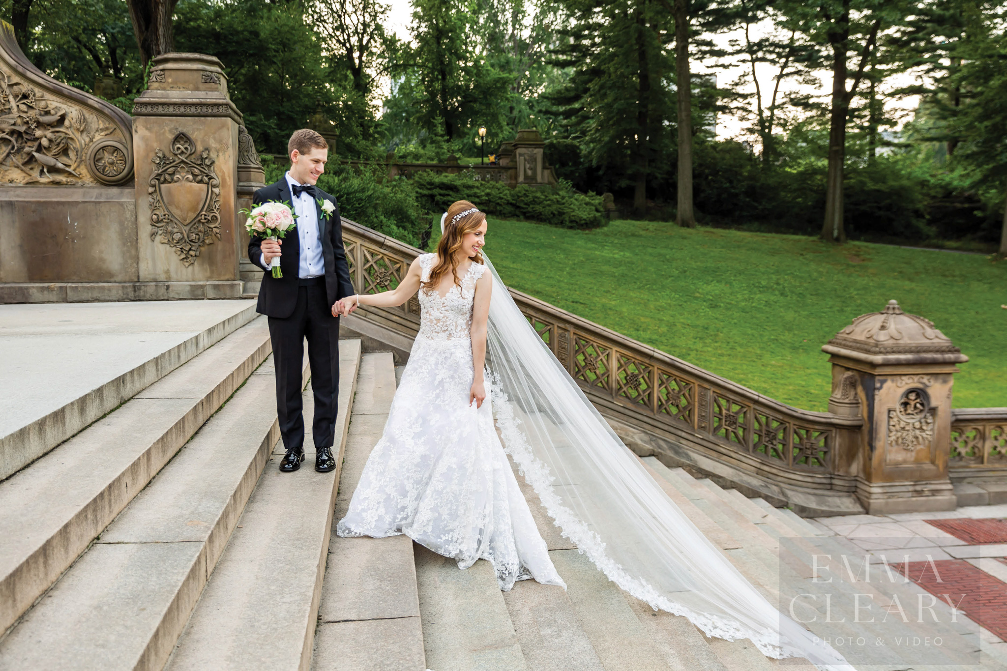 The bride and the groom photo