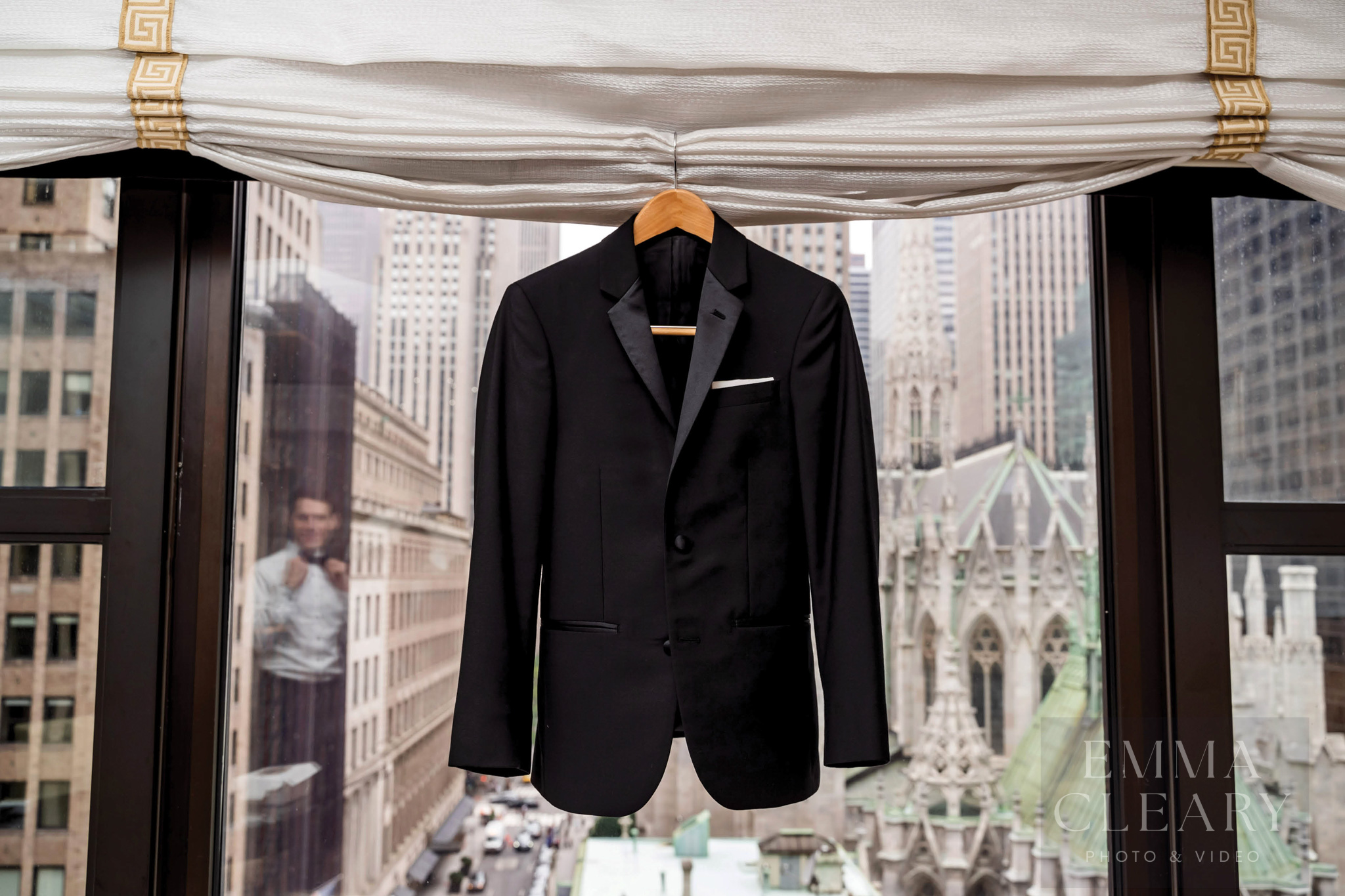 The groom's costume
