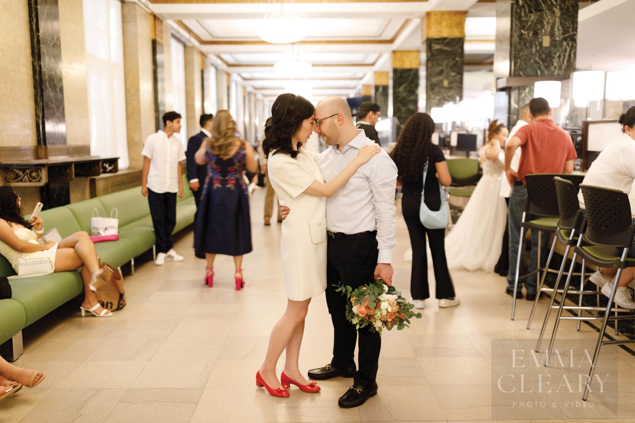 The bride and the groom photo