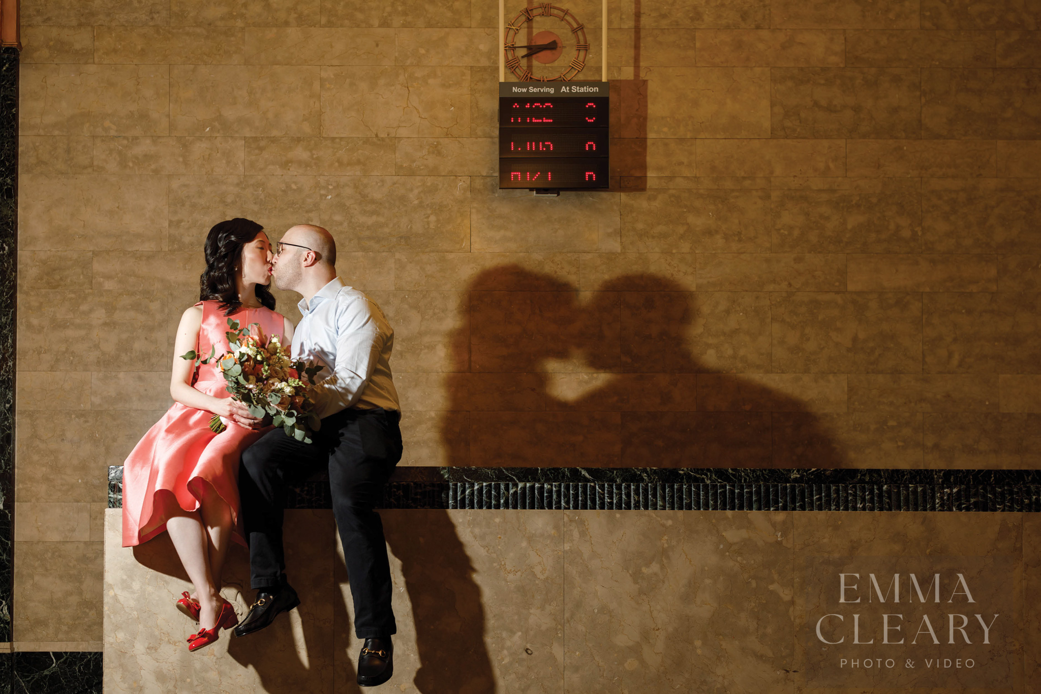 Wedding kiss