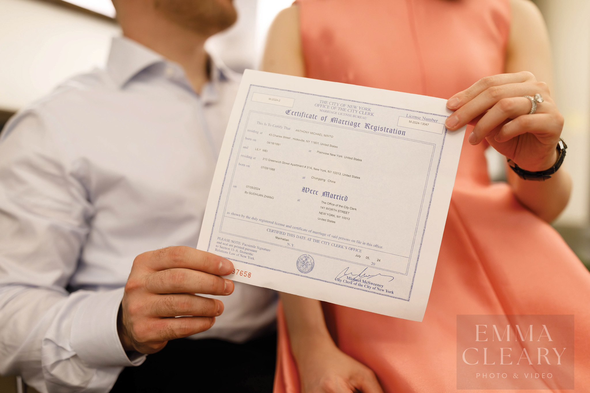 City Hall Wedding