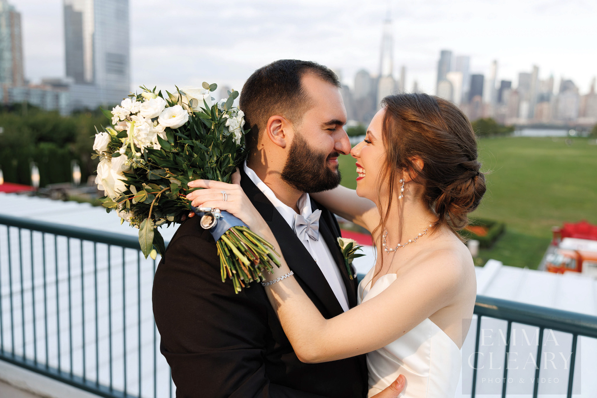 Liberty House Wedding photo of the couple