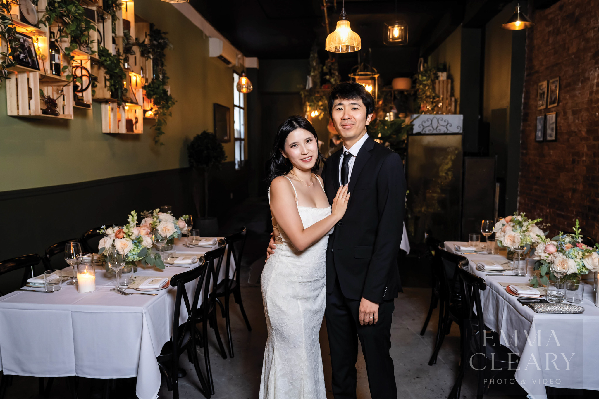 The bride and the groom photo