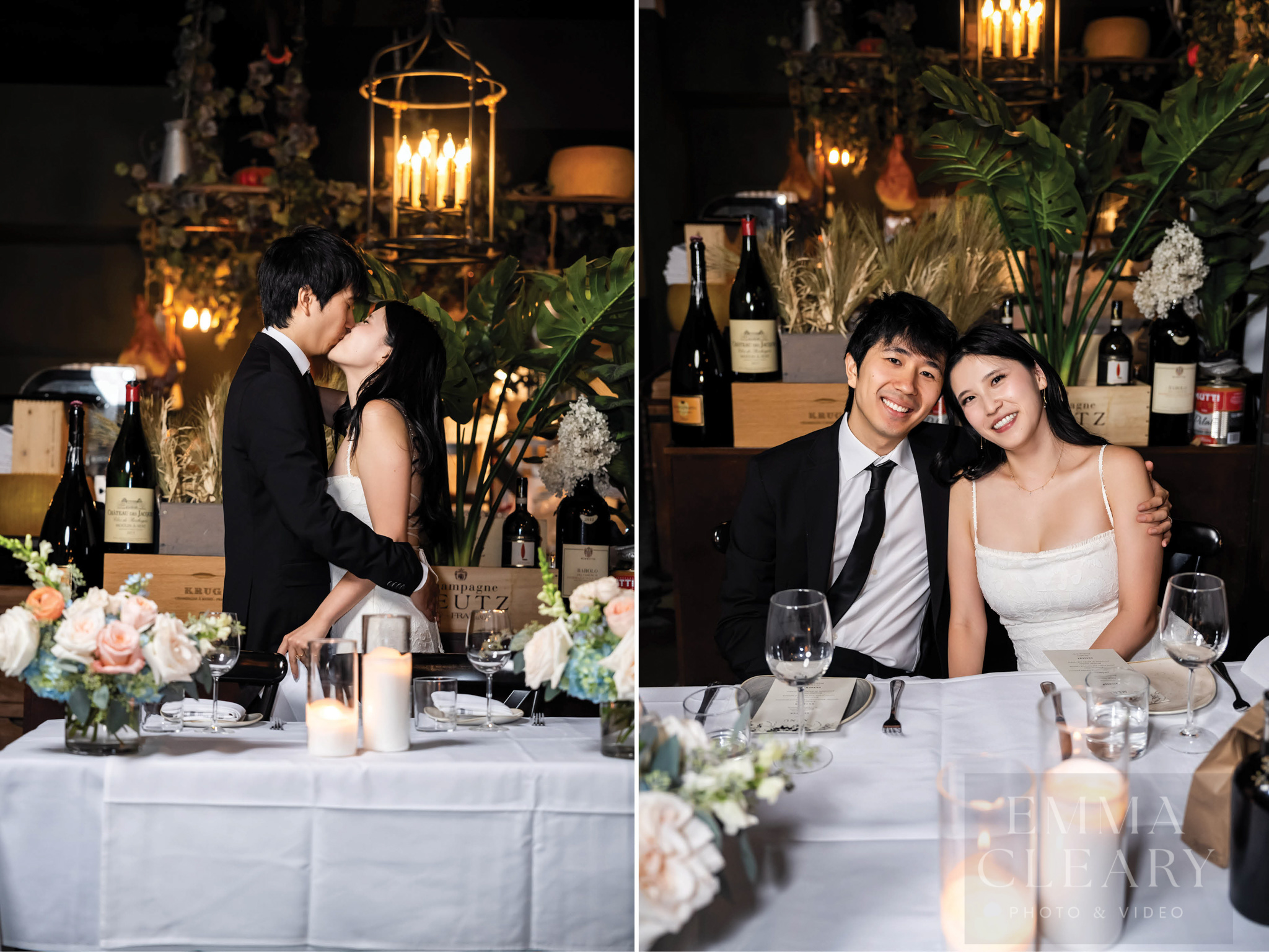 Wedding kiss