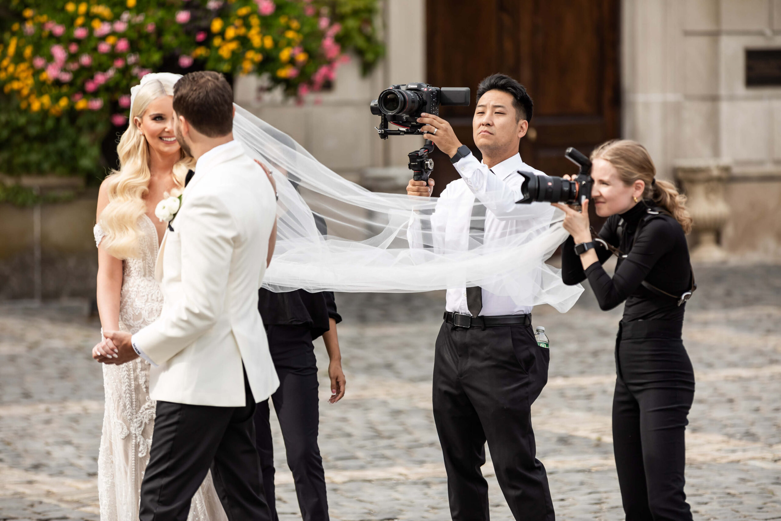 wedding photo video team Wedding Videographer Who Gives You All the Raw Footage