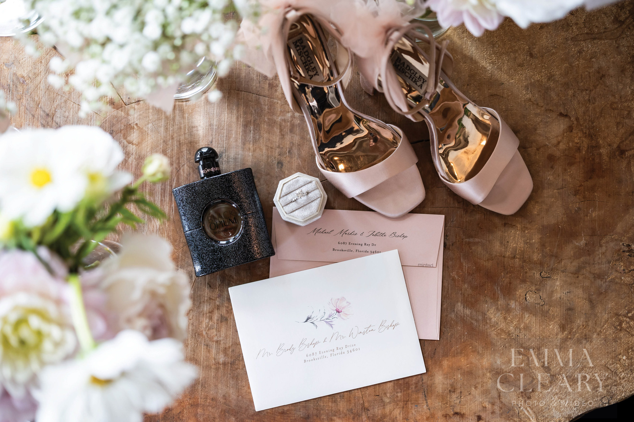 Wedding details photo