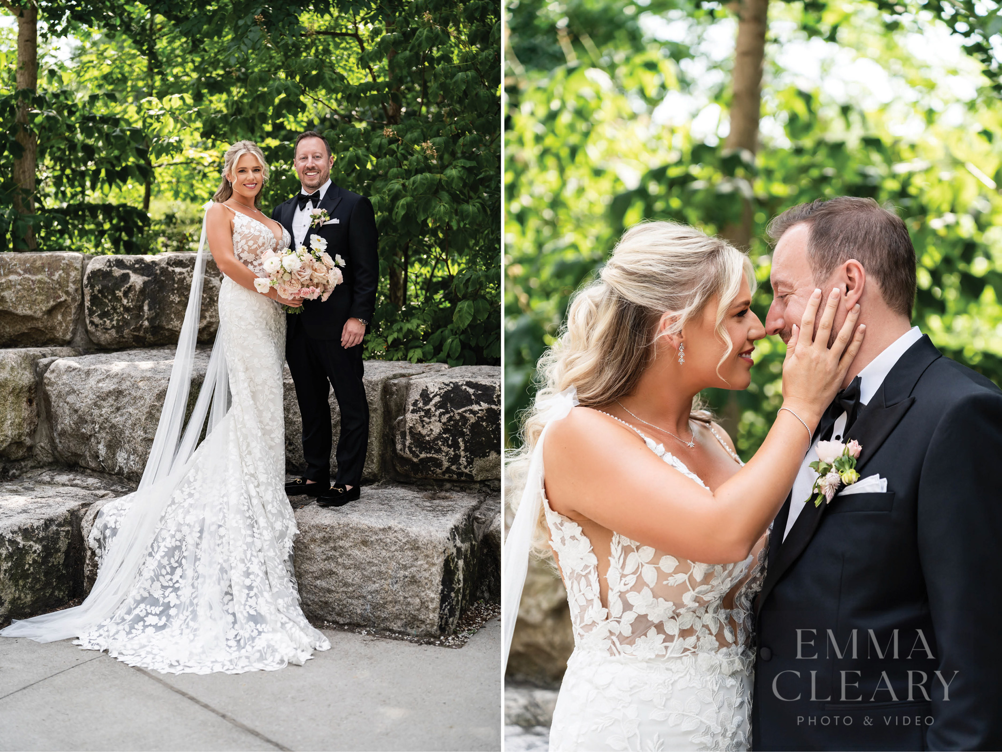 The bride and the groom photo