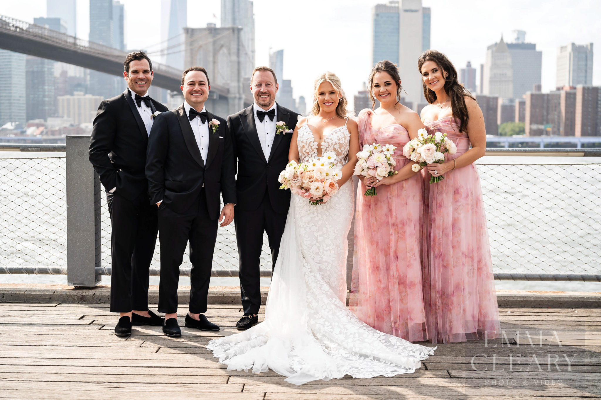 Group wedding portrait