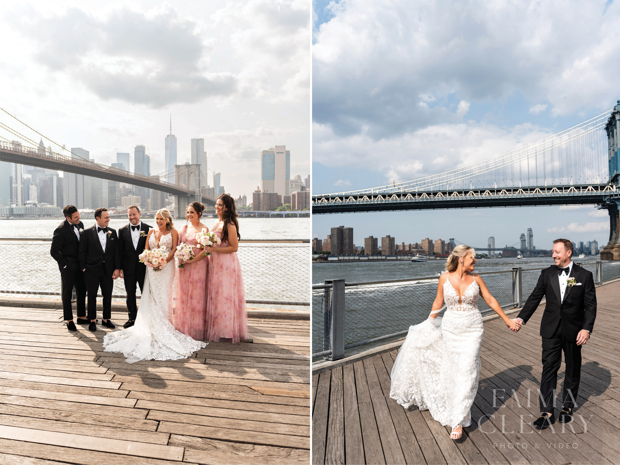 Group wedding portrait