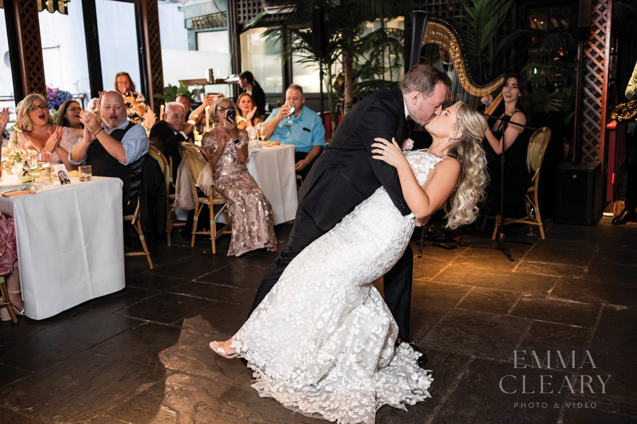 Wedding kiss