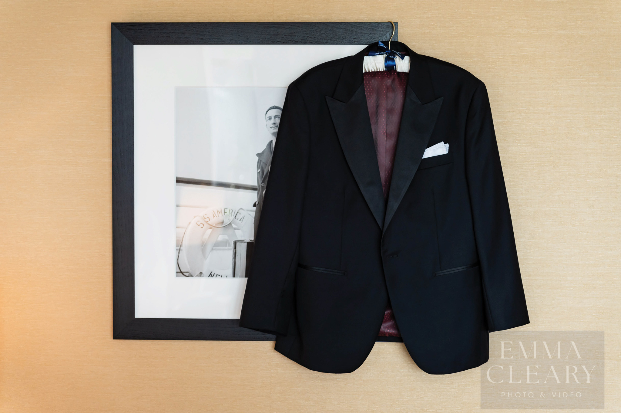 The groom's costume