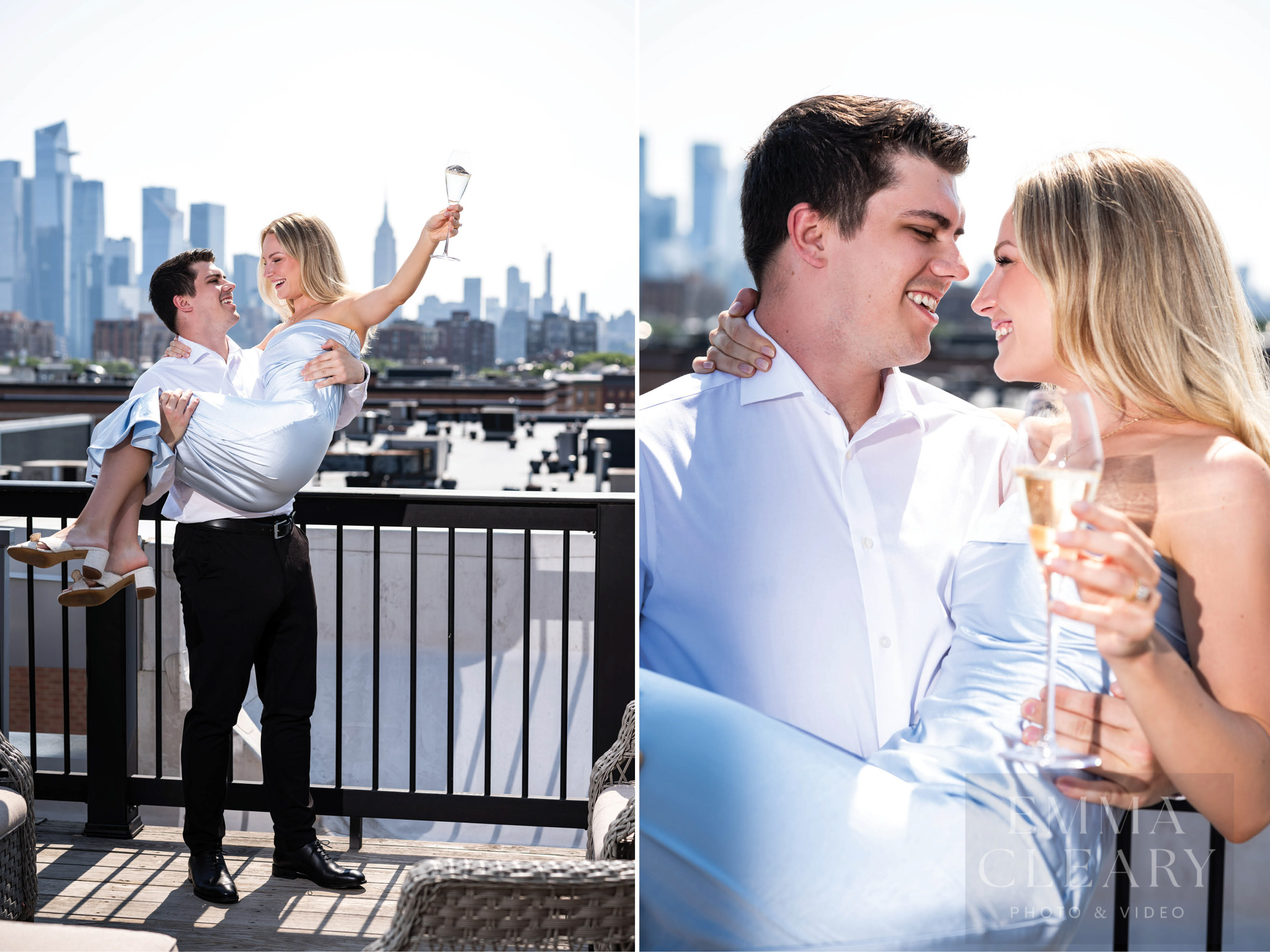 The couple is celebrating