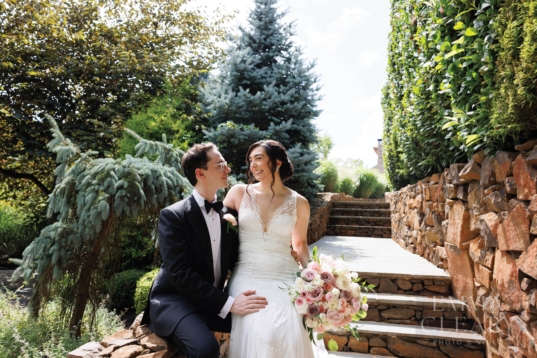 The bride and the groom photo