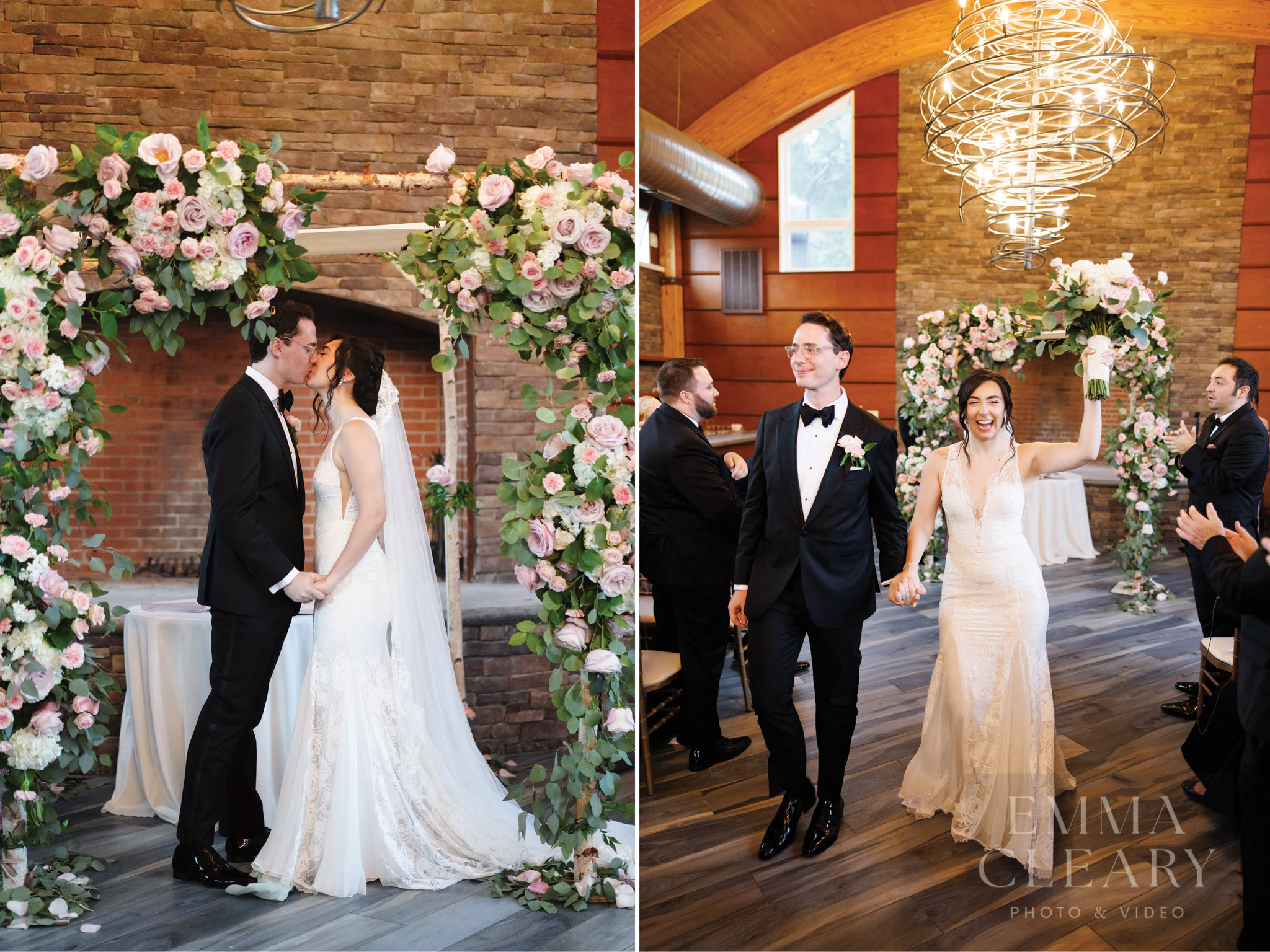 Wedding kiss