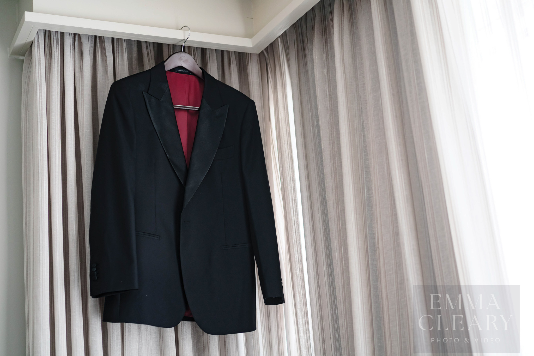 The groom's costume