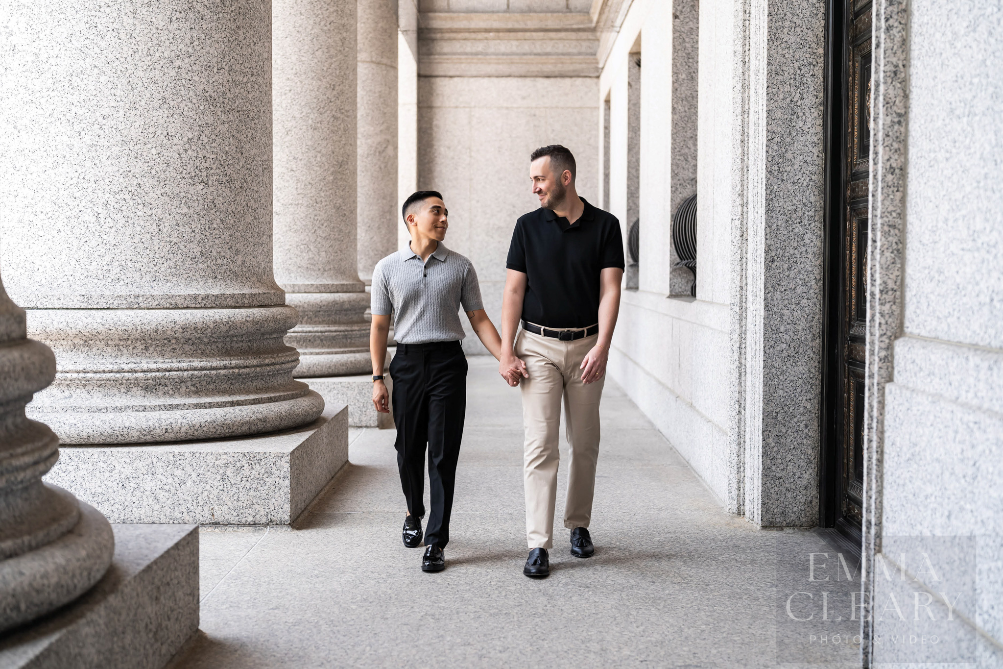 Photo of the grooms