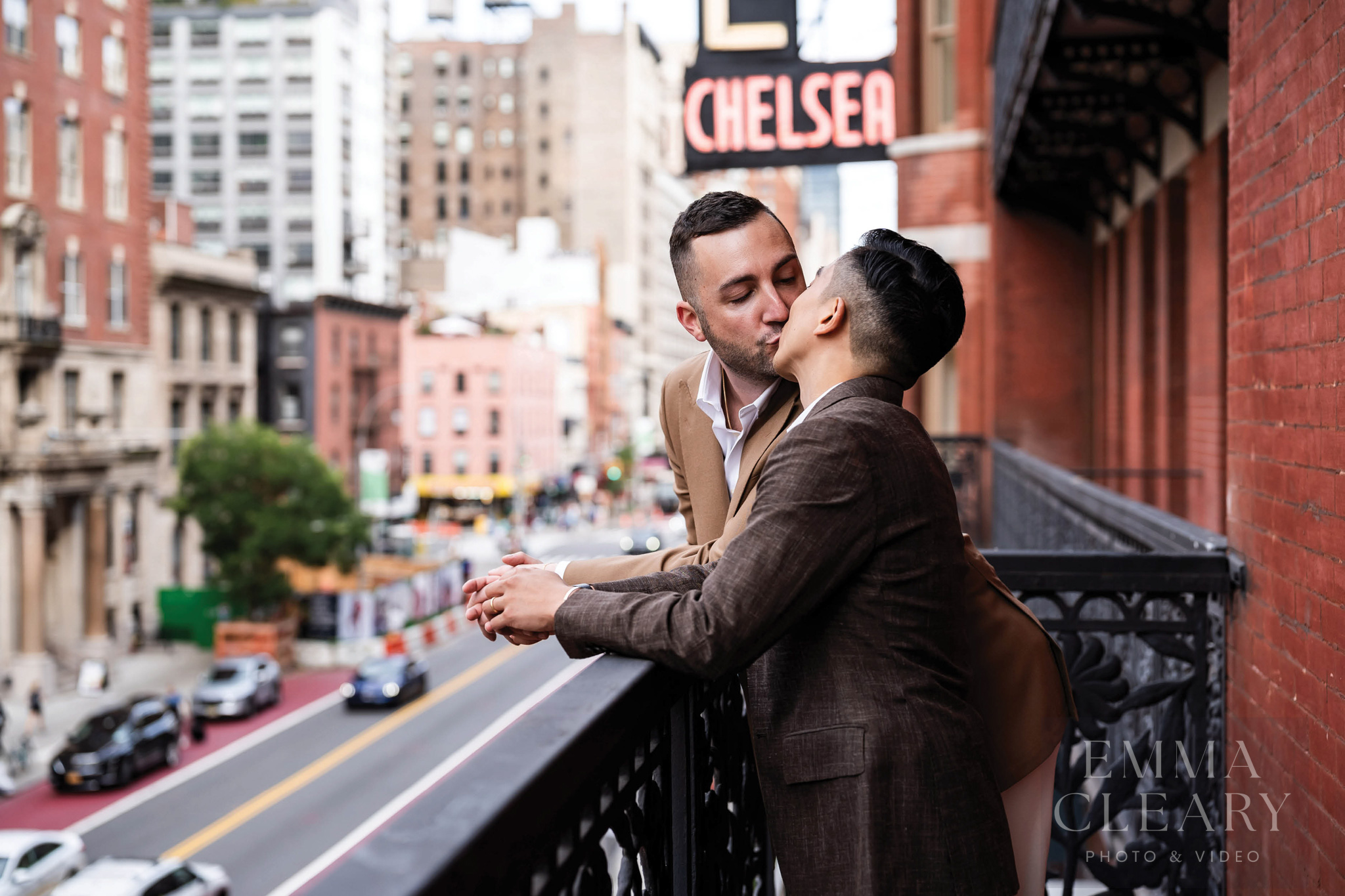 Wedding kiss