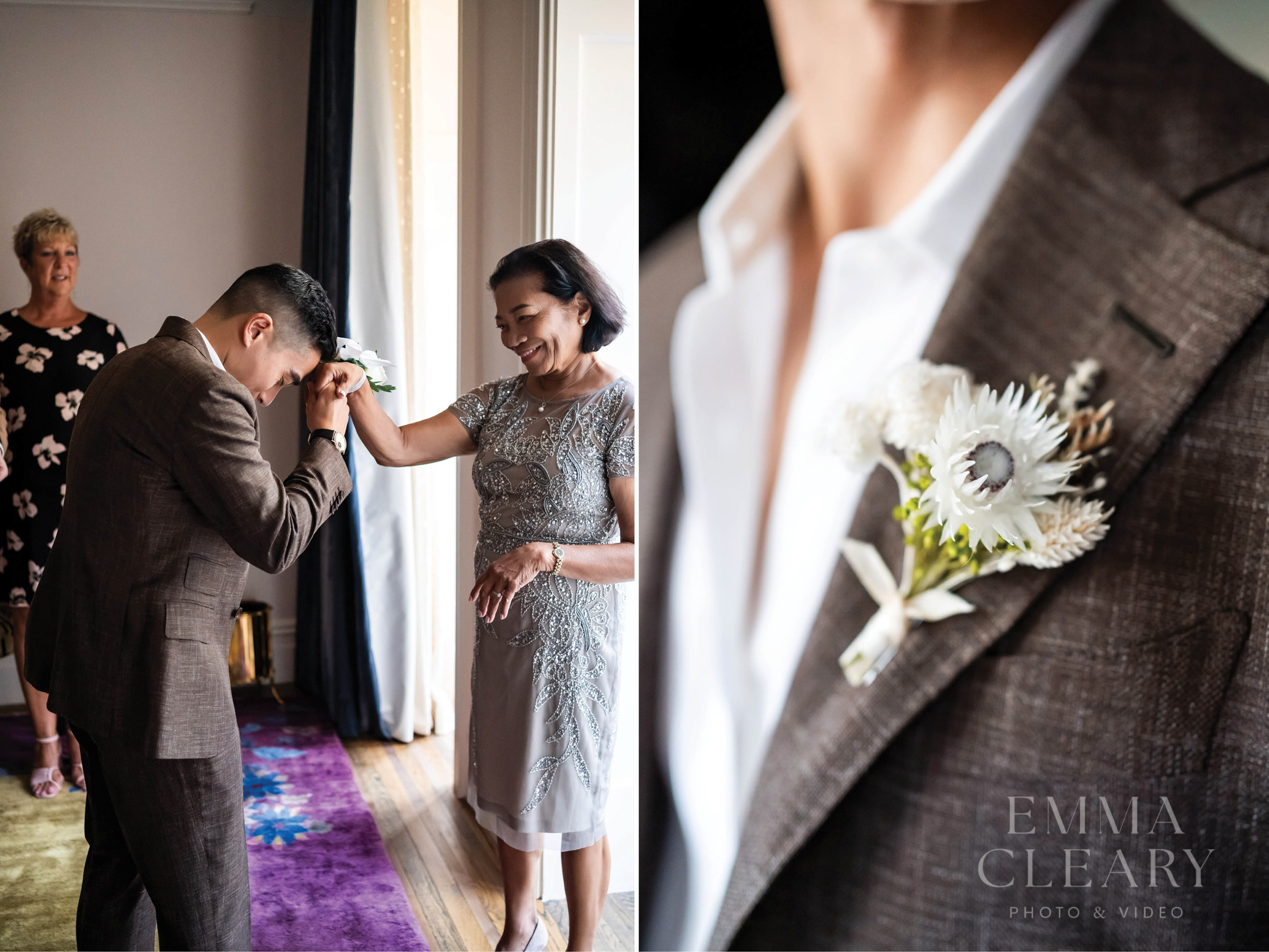Wedding boutonniere
