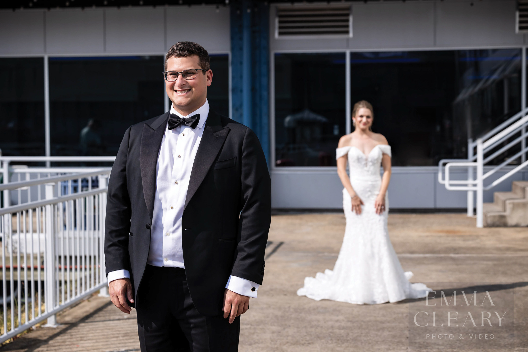Groom is waiting for his bride