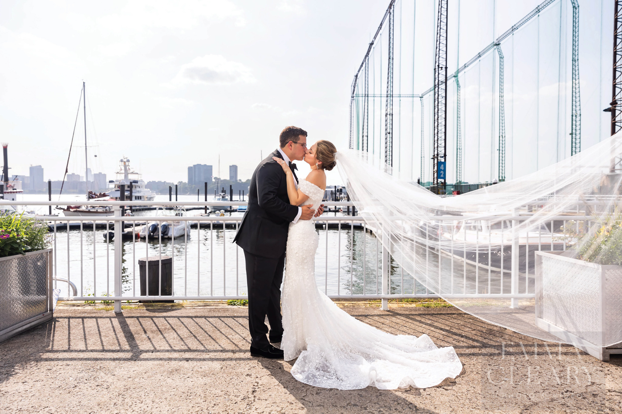 Wedding kiss