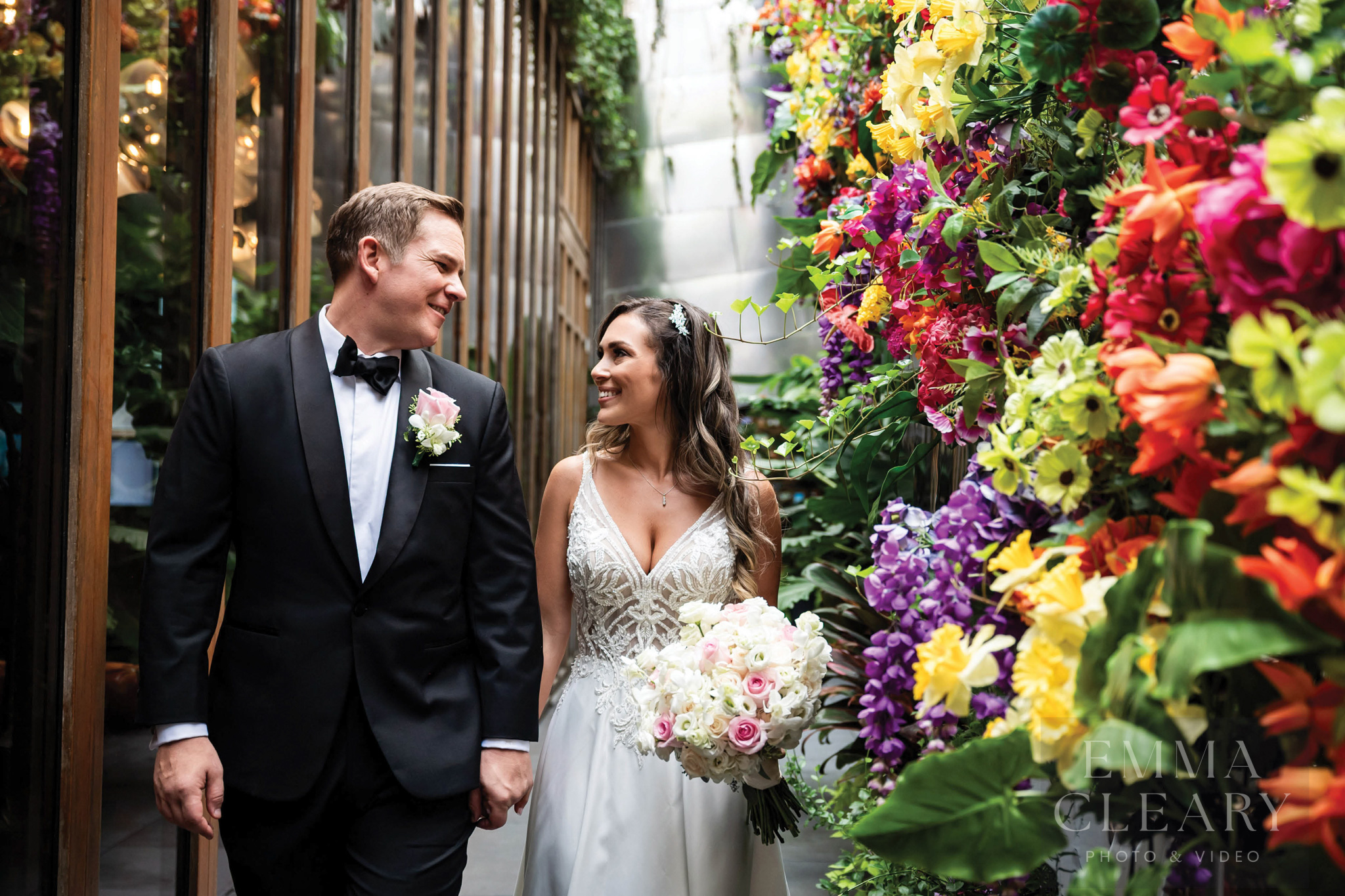 The bride and the groom photo