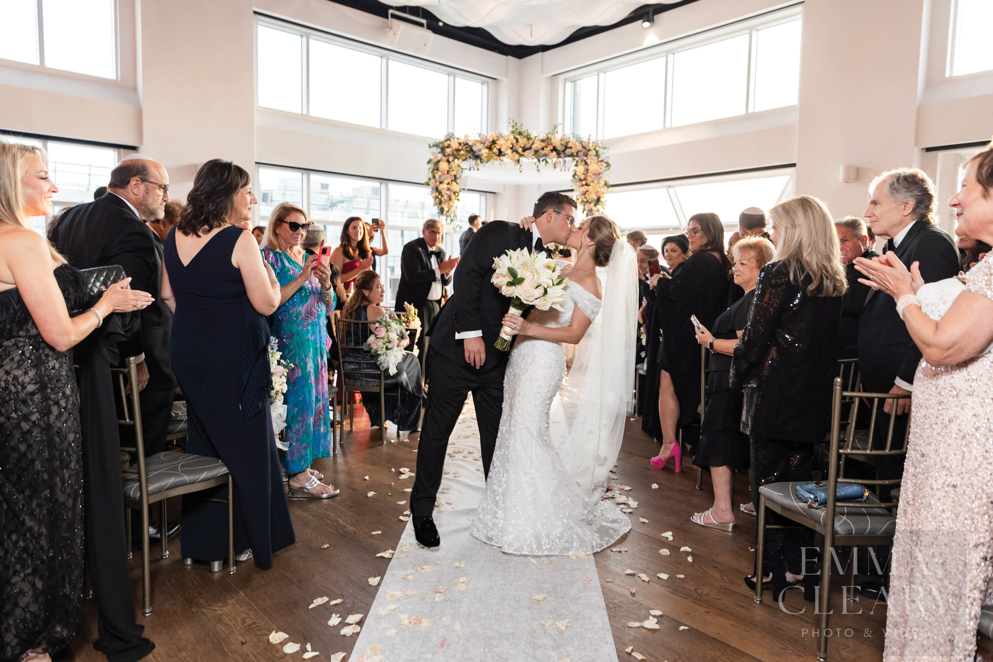 Wedding kiss