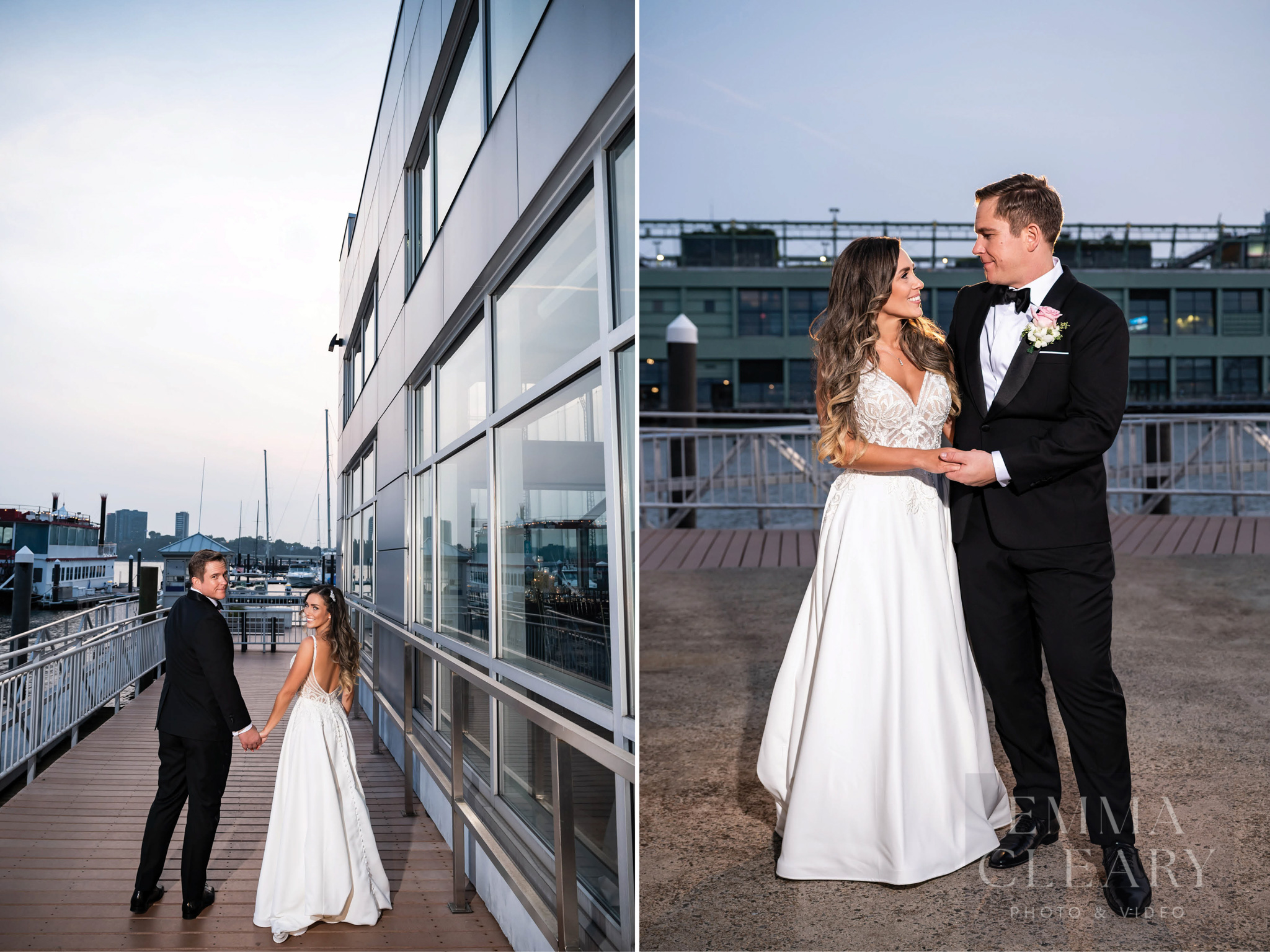Couple photo at the sunset