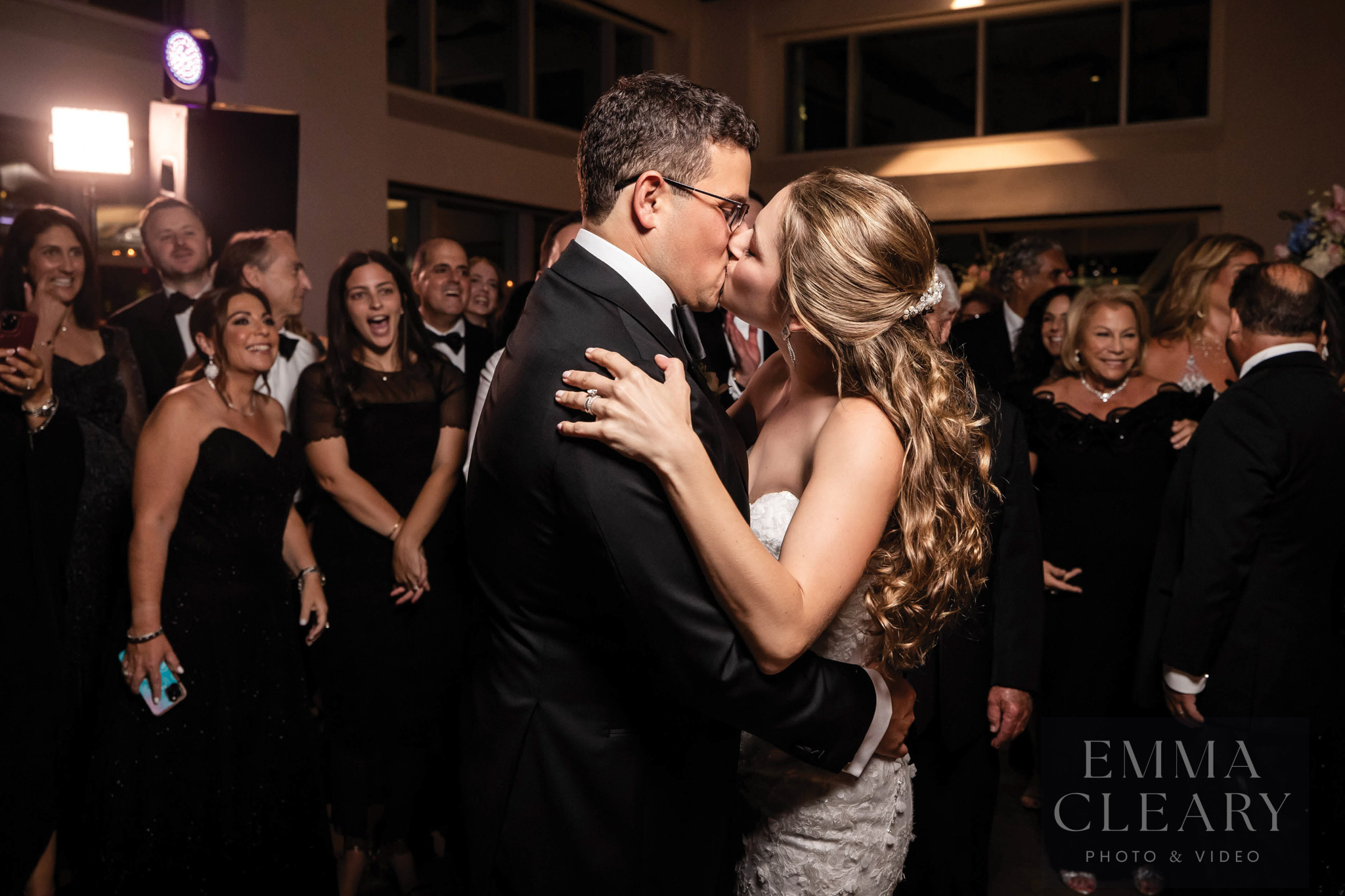 Wedding kiss