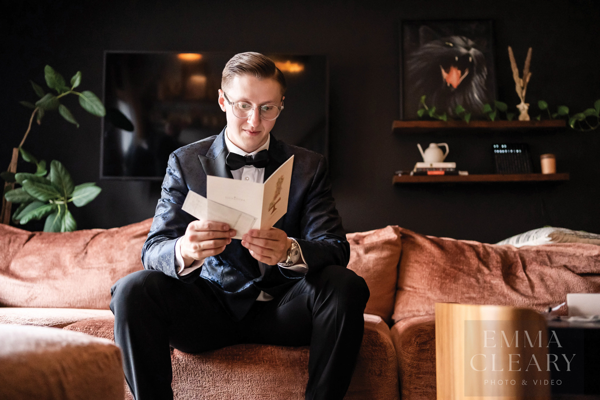 Portait of the groom